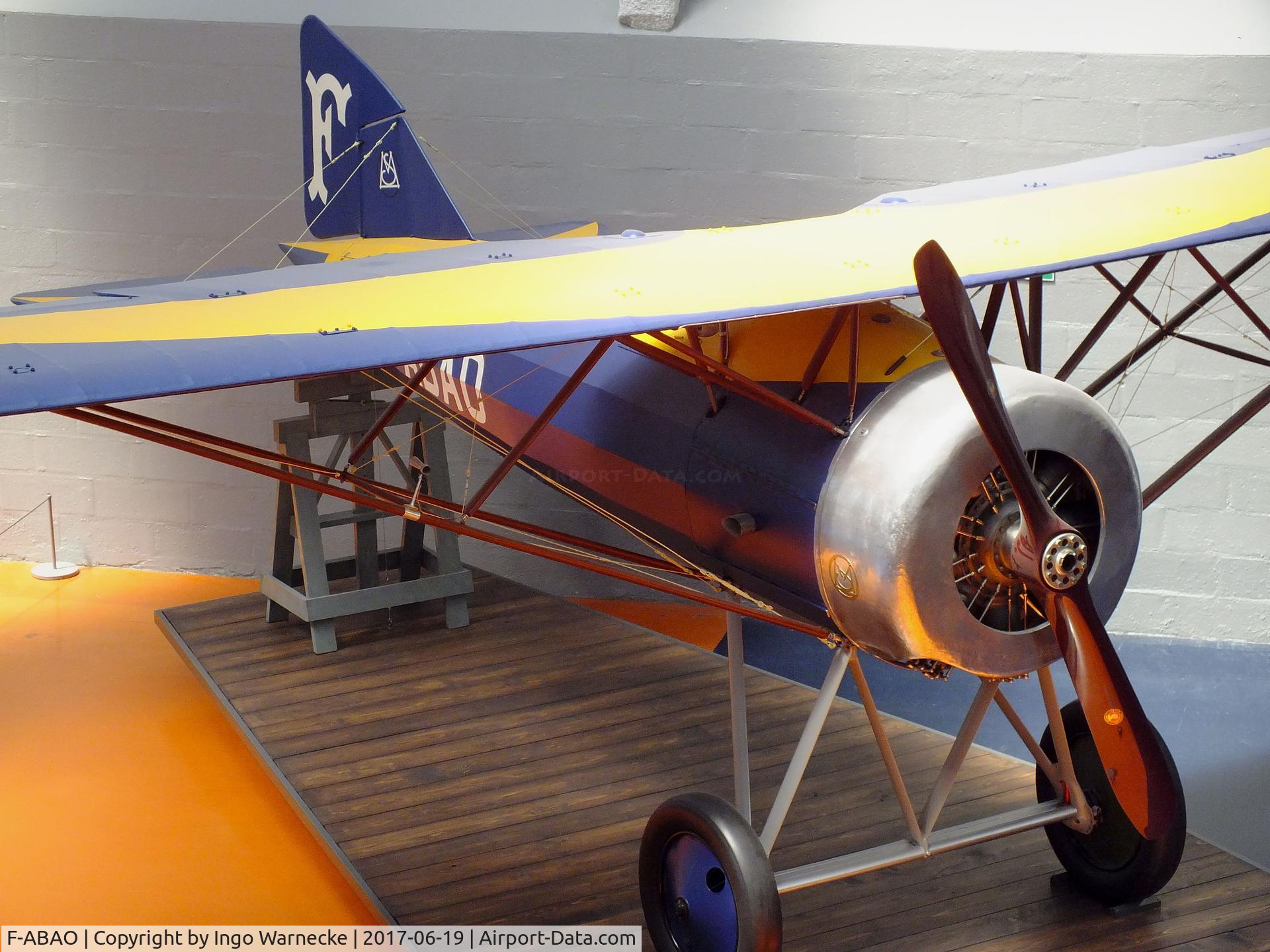 F-ABAO, Morane-Saulnier MS AI C/N 2283, Morane-Saulnier A1 at the Musee de l'Air, Paris/Le Bourget