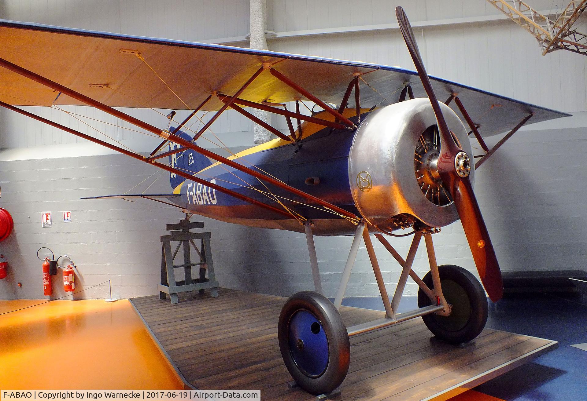 F-ABAO, Morane-Saulnier MS AI C/N 2283, Morane-Saulnier A1 at the Musee de l'Air, Paris/Le Bourget