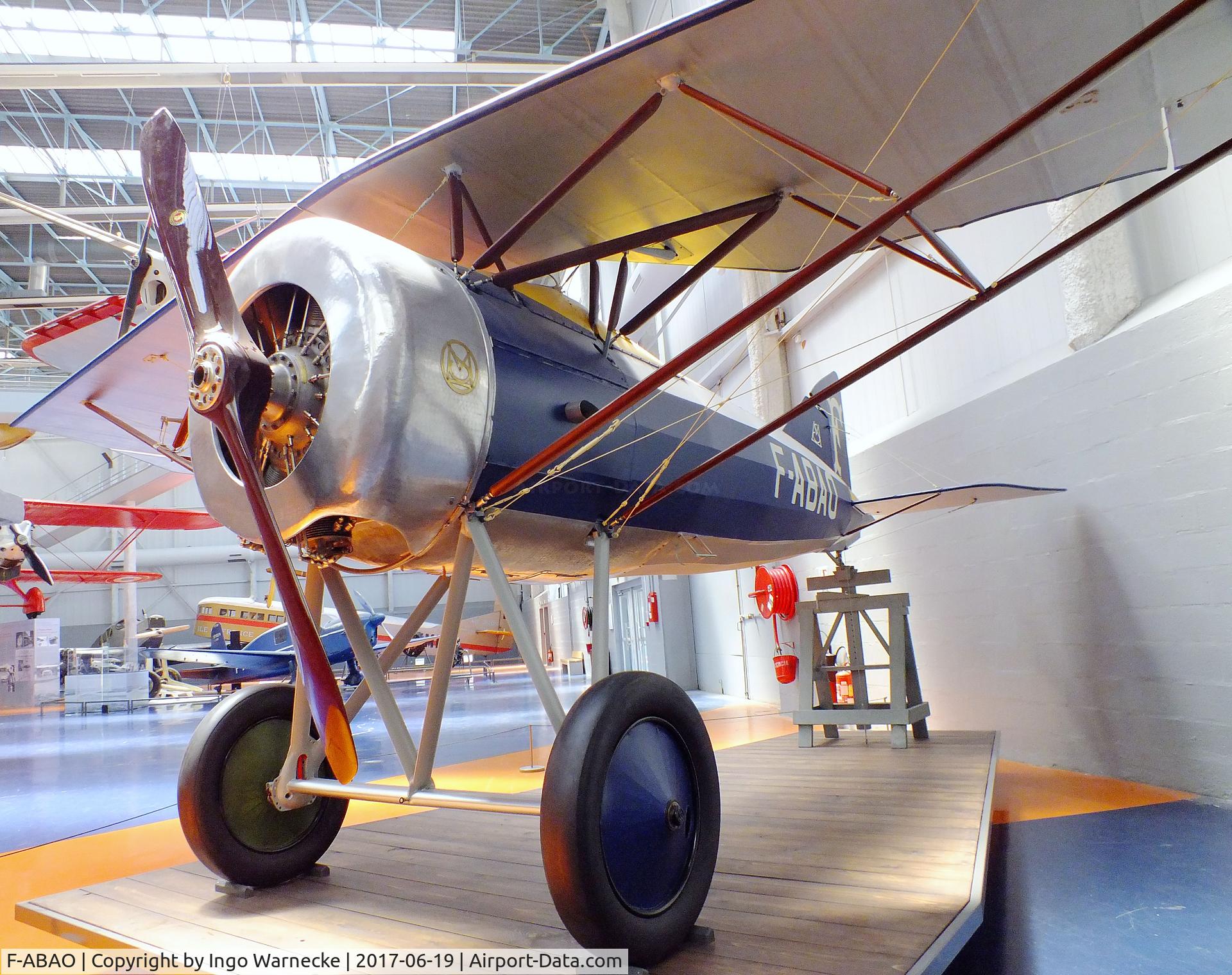 F-ABAO, Morane-Saulnier MS AI C/N 2283, Morane-Saulnier A1 at the Musee de l'Air, Paris/Le Bourget