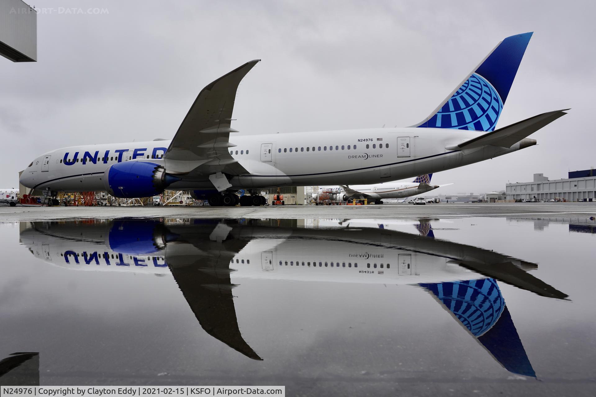 N24976, 2020 Boeing 787-9 Dreamliner Dreamliner C/N 66135, SFO 2021.
