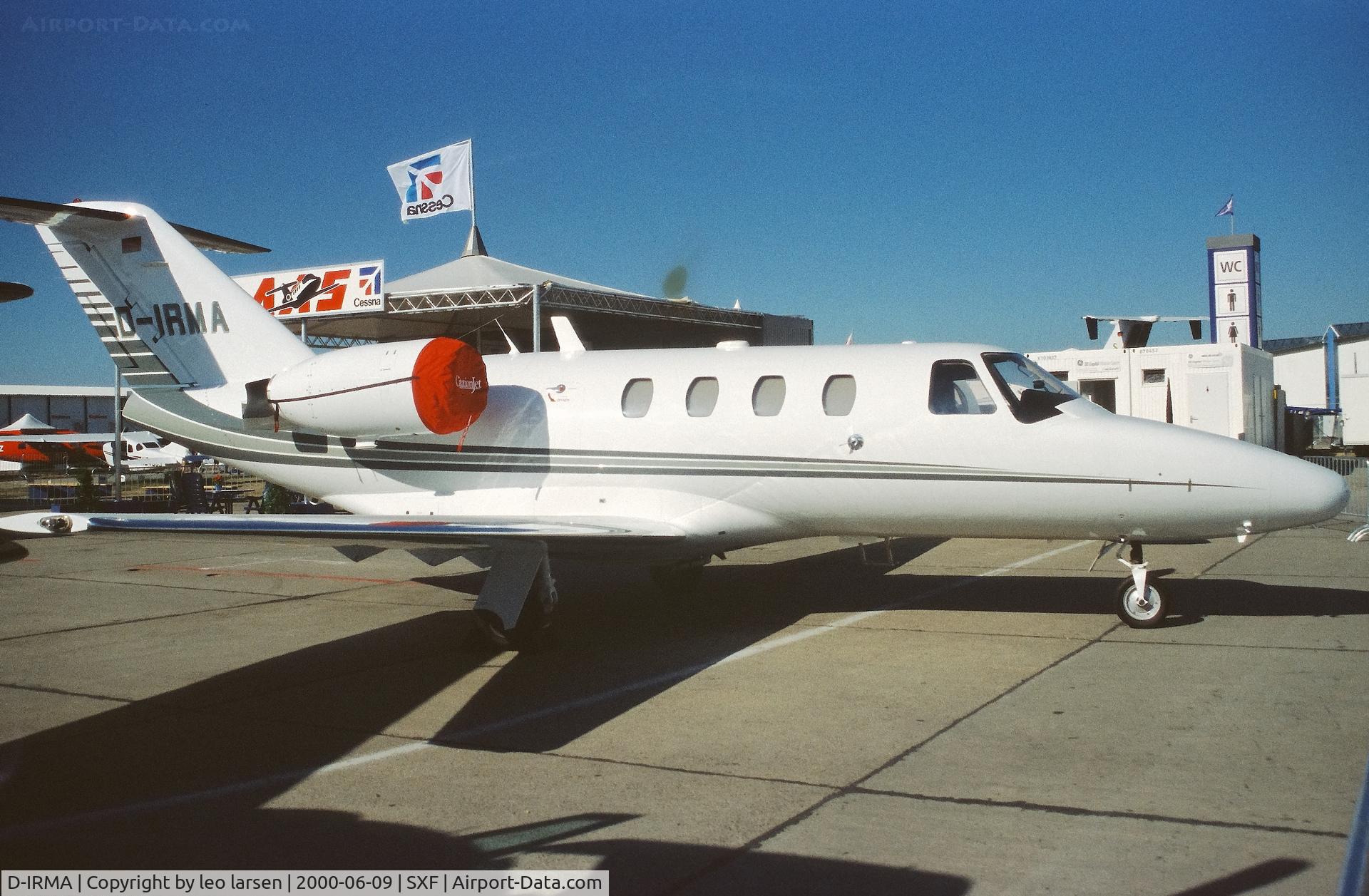 D-IRMA, 2000 Cessna 525 CitationJet CJ1 C/N 525-0366, Berlin ILA 9.6.2000