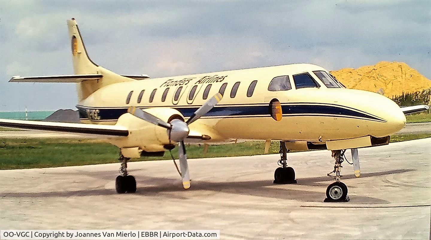 OO-VGC, 1978 Swearingen SA-226AT Merlin IVA C/N AT-066, Scan from slide