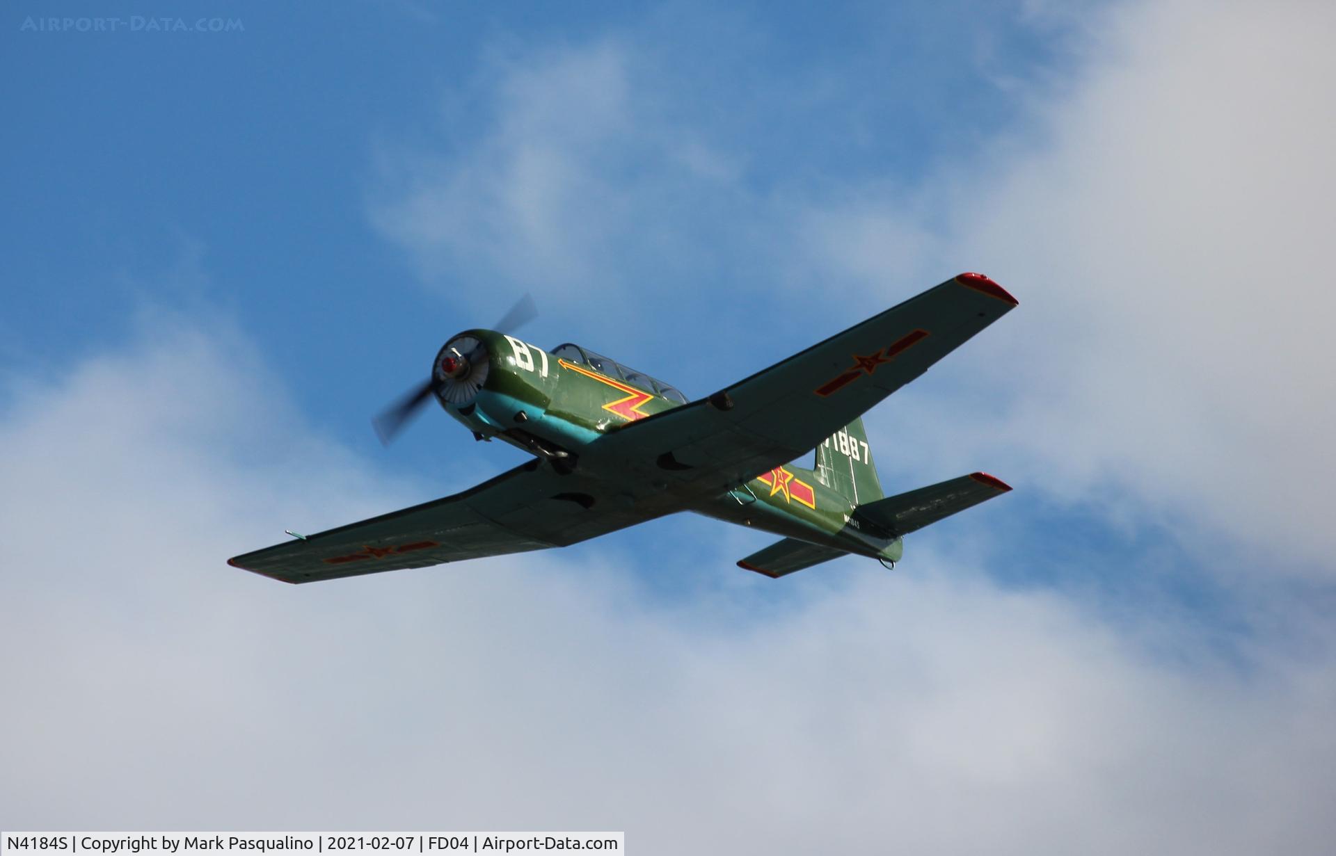N4184S, 1968 Nanchang CJ-6A C/N 2532044, Nanchang CJ-6A