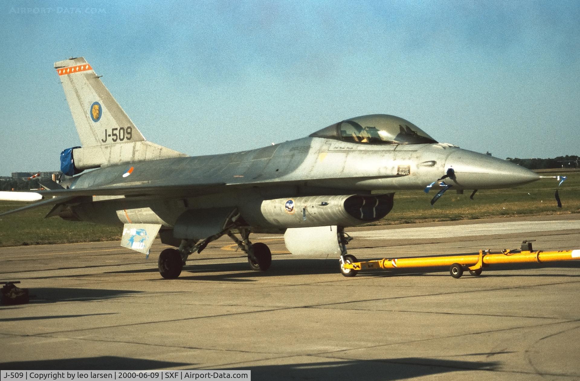 J-509, General Dynamics F-16AM Fighting Falcon C/N 6D-148, Berlin ILA 9.6.2000