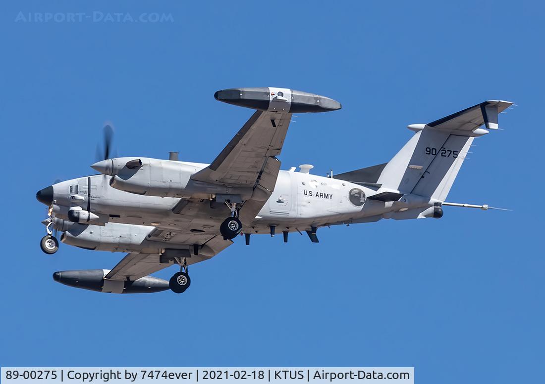 89-00275, 1992 Beech RC-12X (200 King Air) Guardrail C/N FE-21, INTEL33