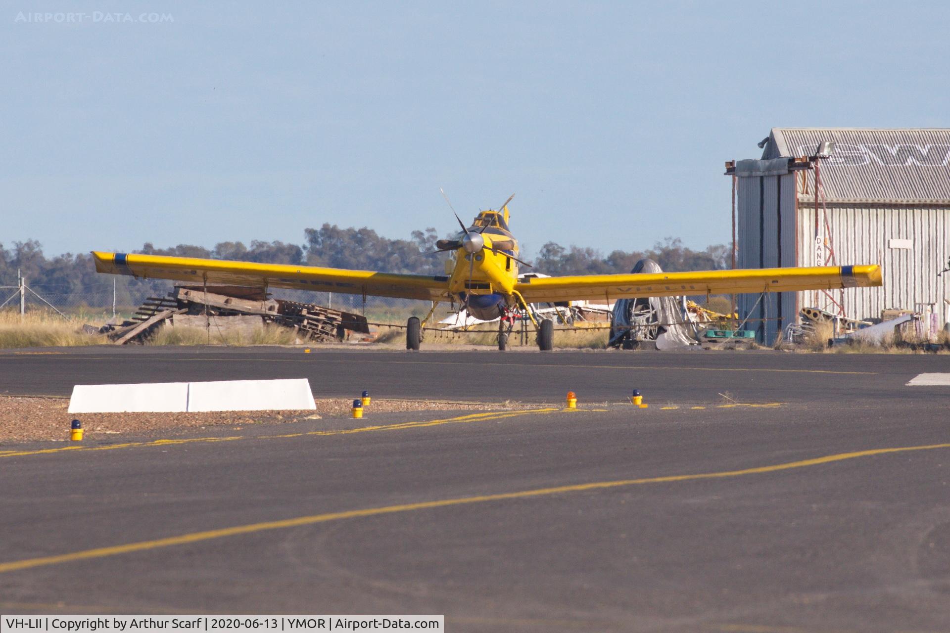 VH-LII, 1995 Air Tractor Inc AT-802A C/N 802A-0020, Moree aIrport NSW June 2020