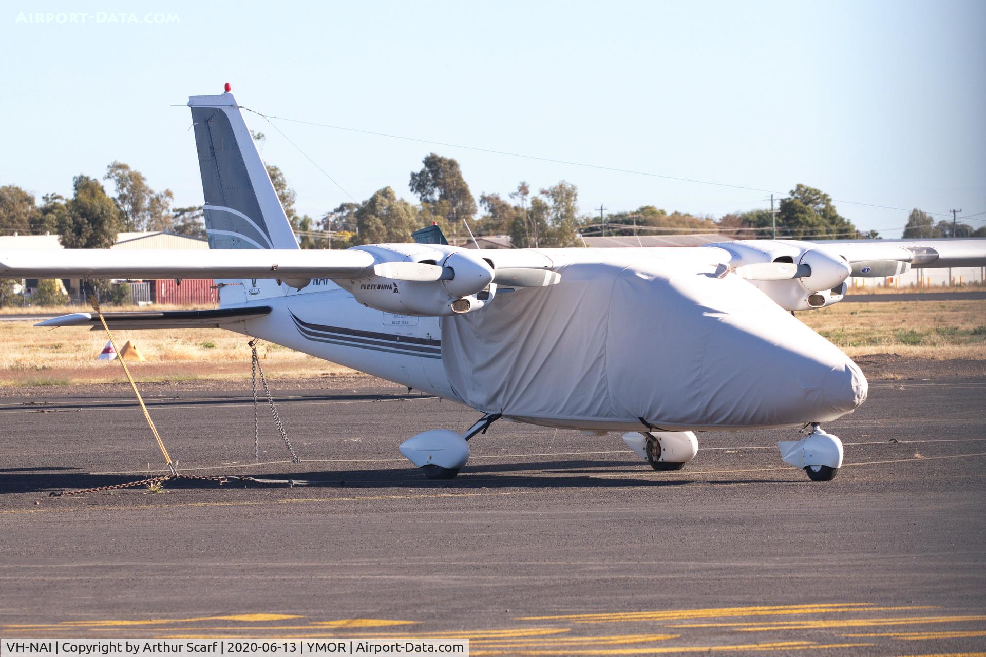 VH-NAI, 1983 Partenavia P-68C C/N 286, Moree aIrport NSW June 2020