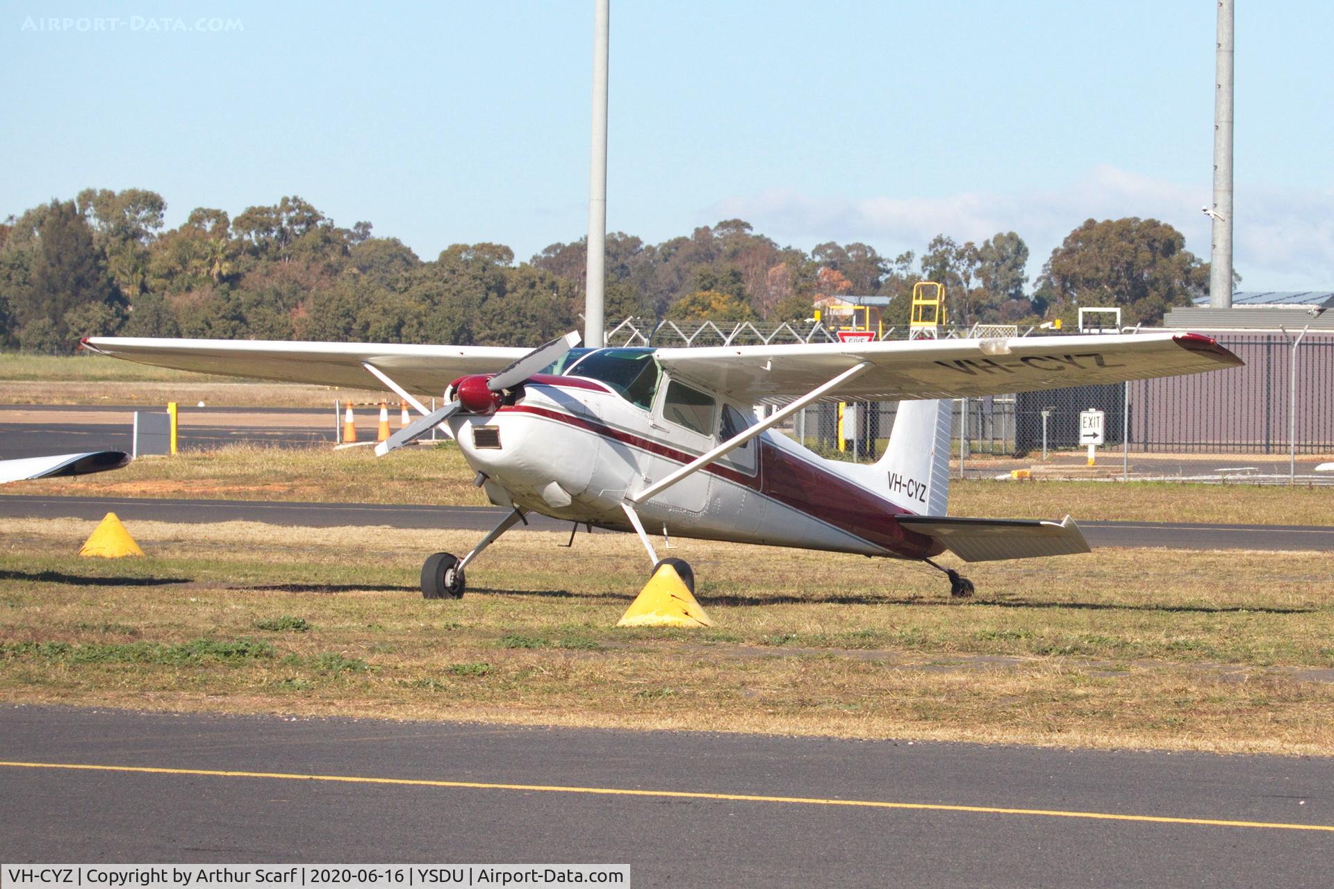 VH-CYZ, 1959 Cessna 182B Skylane C/N 51974, DUBBO Airport NSW June 2020