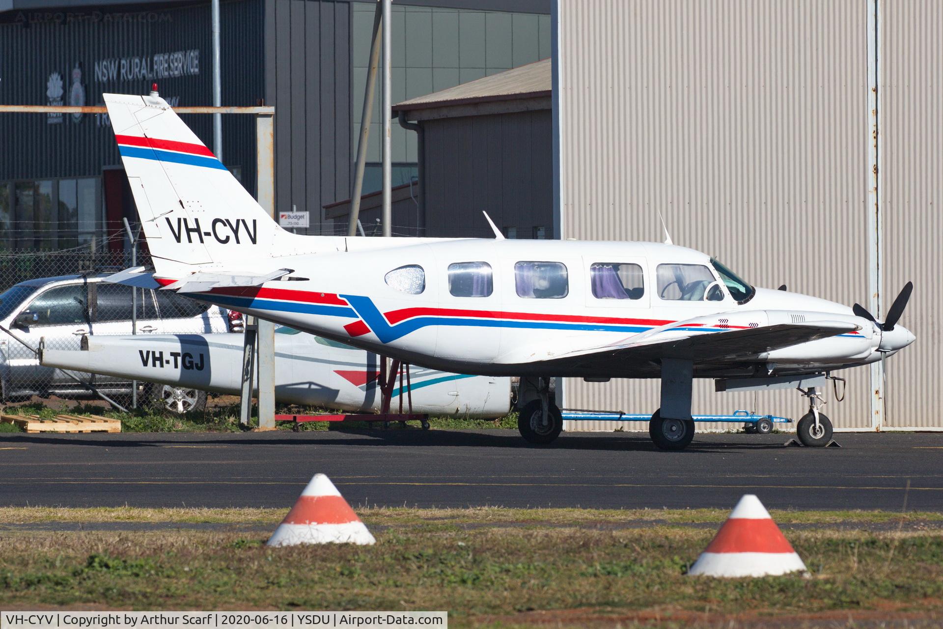 VH-CYV, 1967 Piper PA-31 C/N 31-18, DUBBO Airport NSW June 2020