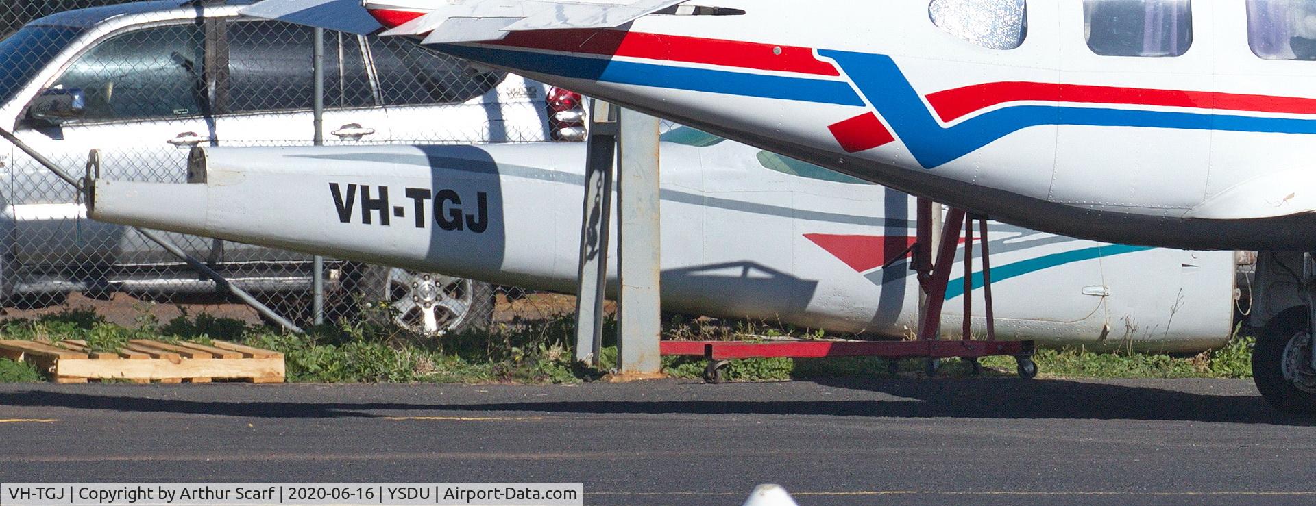 VH-TGJ, 1978 Cessna 182Q Skylane C/N 18266175, DUBBO Airport NSW June 2020 Fuselage only