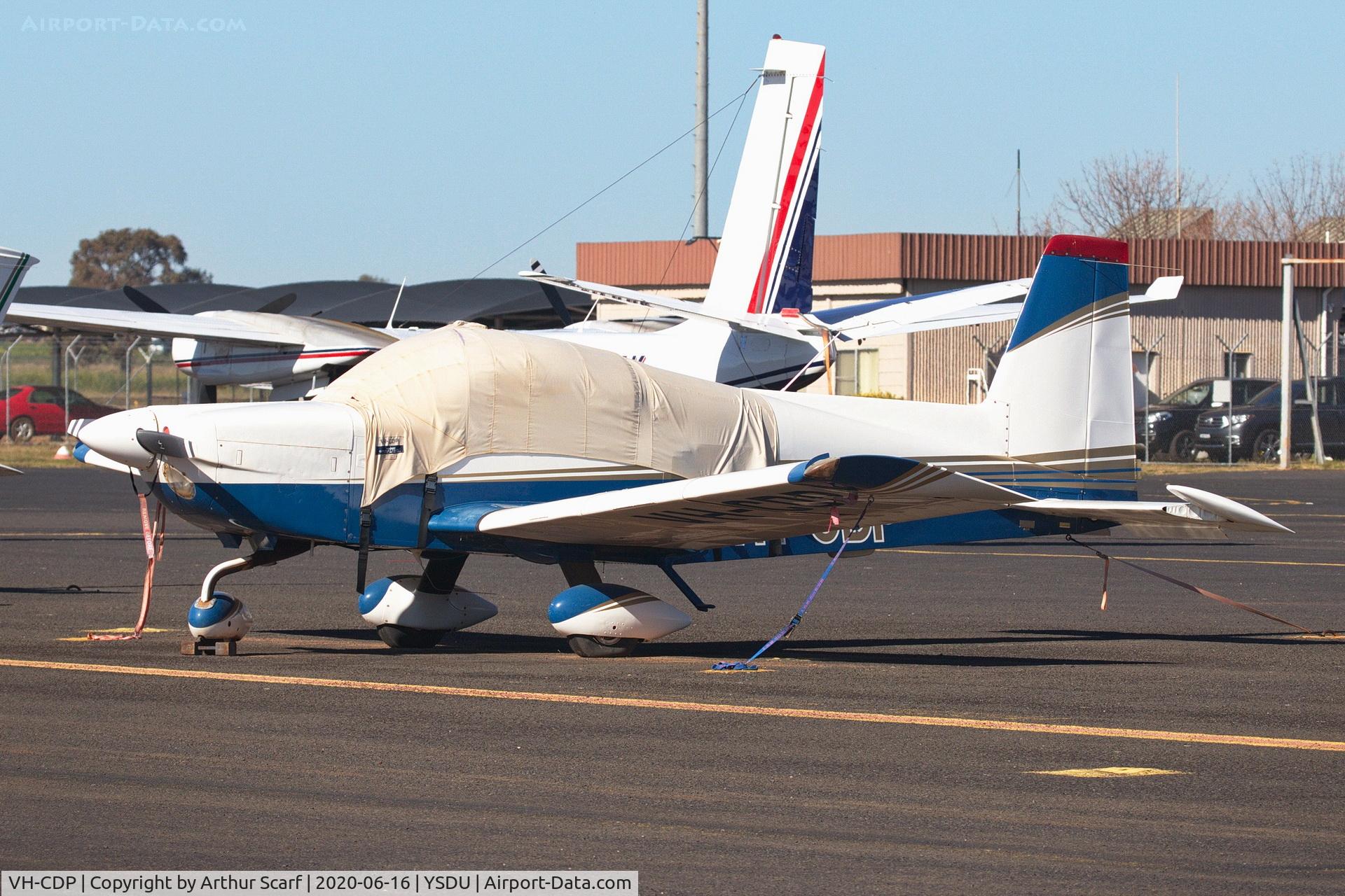 VH-CDP, 1976 American Aviation AA-5B Traveler C/N AA5B-0342, DUBBO Airport NSW June 2020