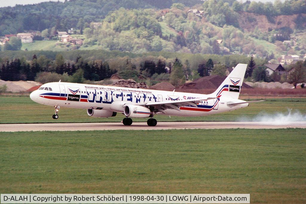 D-ALAH, 1998 Airbus A321-231 C/N 792, D-ALAH @ LOWG 1998