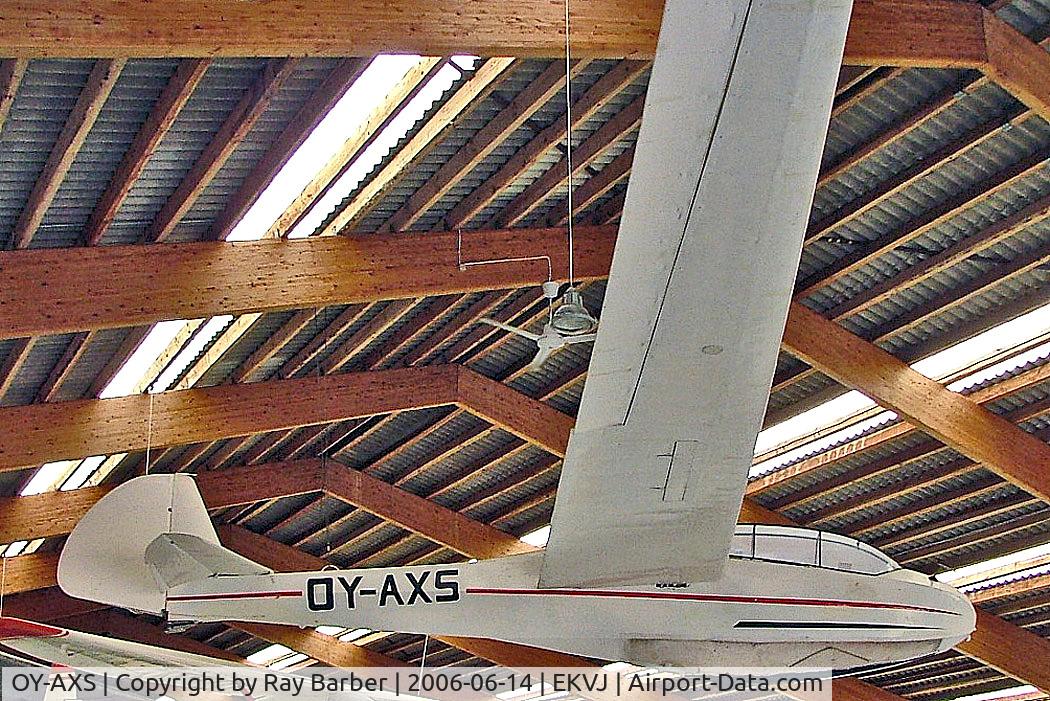 OY-AXS, 1954 Scheibe Bergfalke II C/N 01, OY-AXS   Akaflieg Munchen Mu.13E Bergfalke II [01] (Danmarks Flymuseum) Stauning~OY 14/06/2006