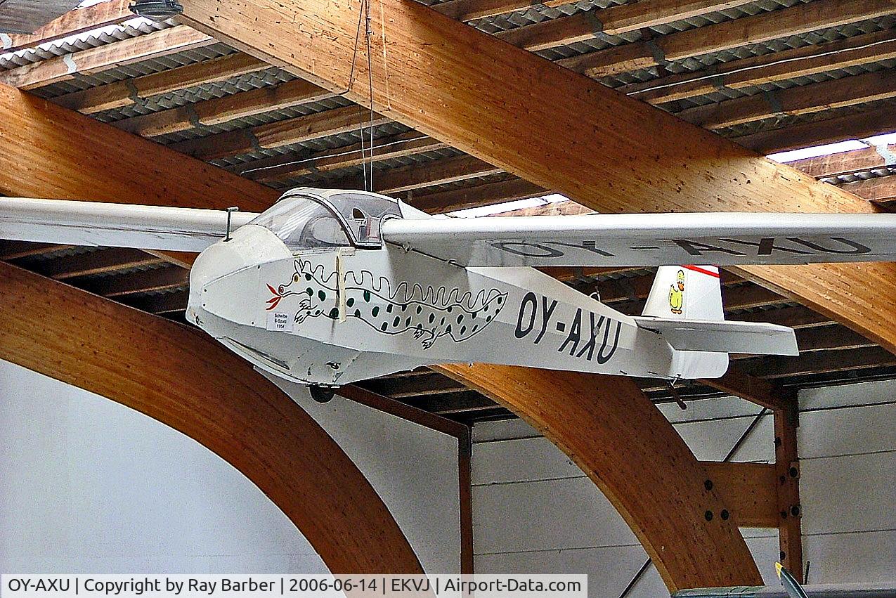 OY-AXU, 1953 Scheibe Spatz B C/N 524, OY-AXU   Scheibe Spatz B [524] (Danmarks Flymuseum) Stauning~OY 14/06/2006