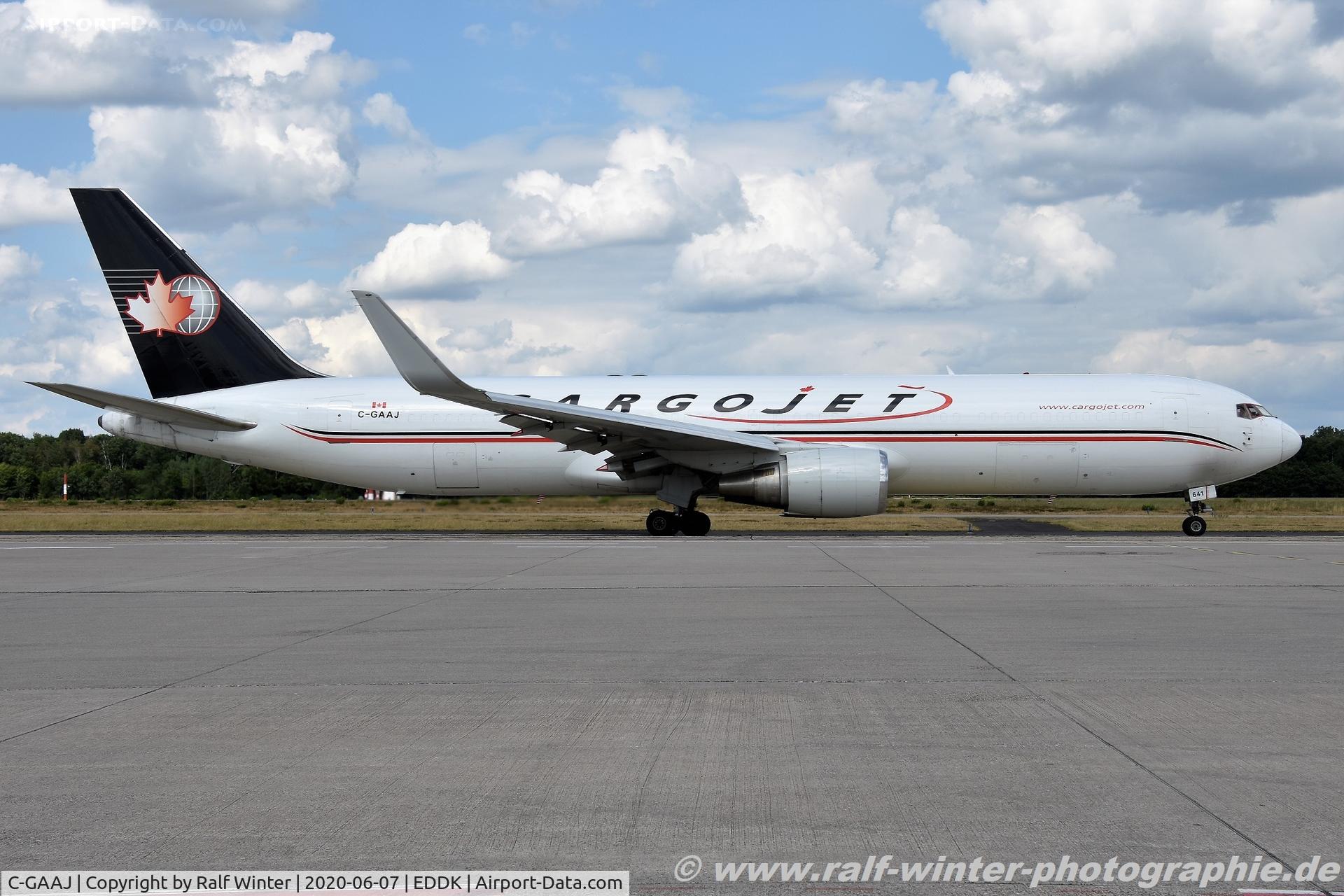 C-GAAJ, 1993 Boeing 767-323/ER(BDSF) C/N 25449, Boeing 767-323ERBDSF(W) - W8 CJT Cargojet Airways - 25449 - C-GAAJ - 07.06.2020 - CGN