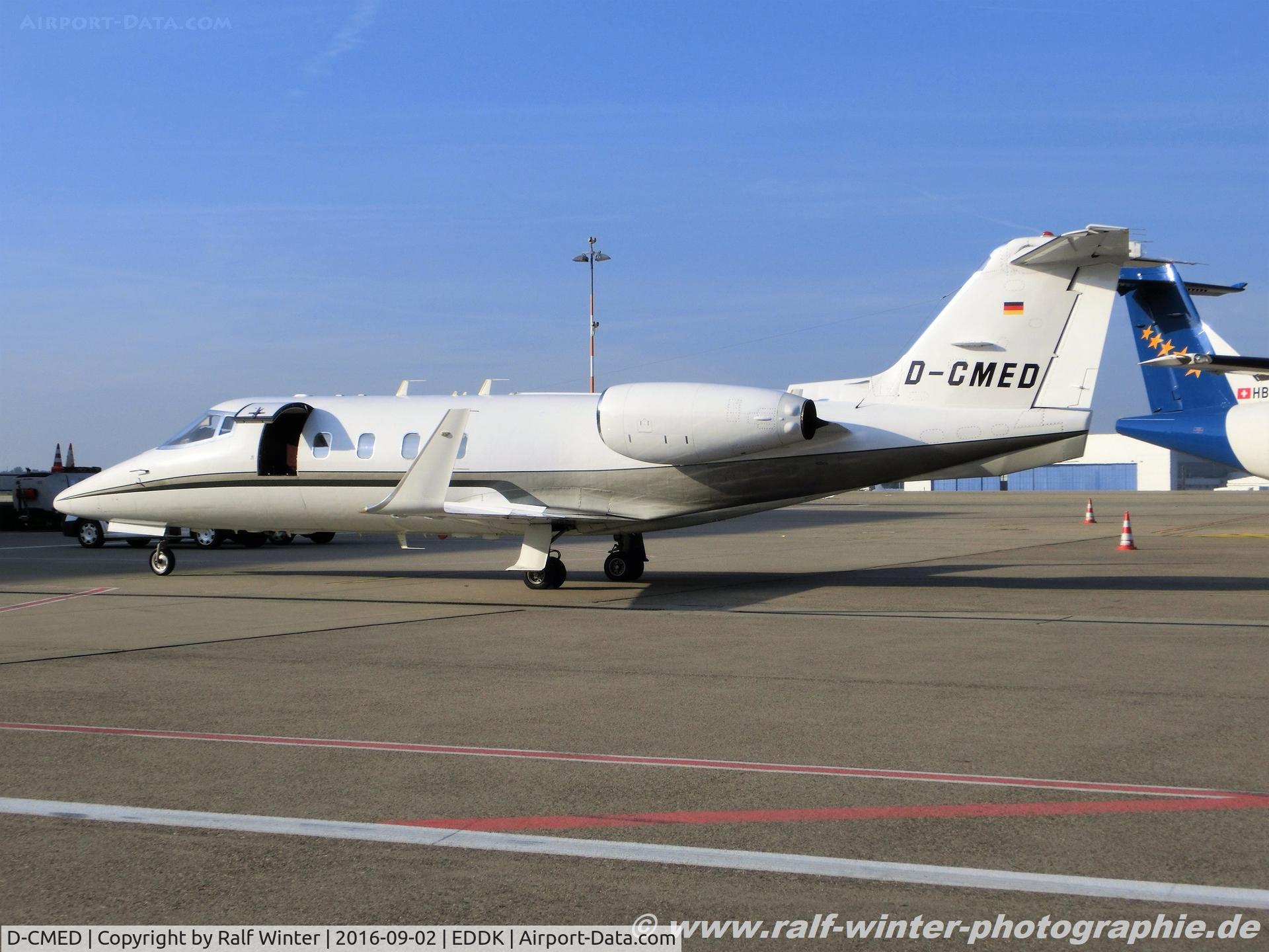 D-CMED, 1982 Gates Learjet 55 Longhorn C/N 59, Gates Learjet 55 - Quick Air Jet Charter - 55-059 - D-CEMD - 02.09.2016 - CGN