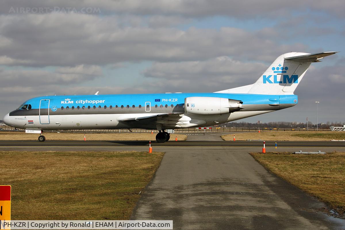 PH-KZR, 1995 Fokker 70 (F-28-0070) C/N 11551, at eham