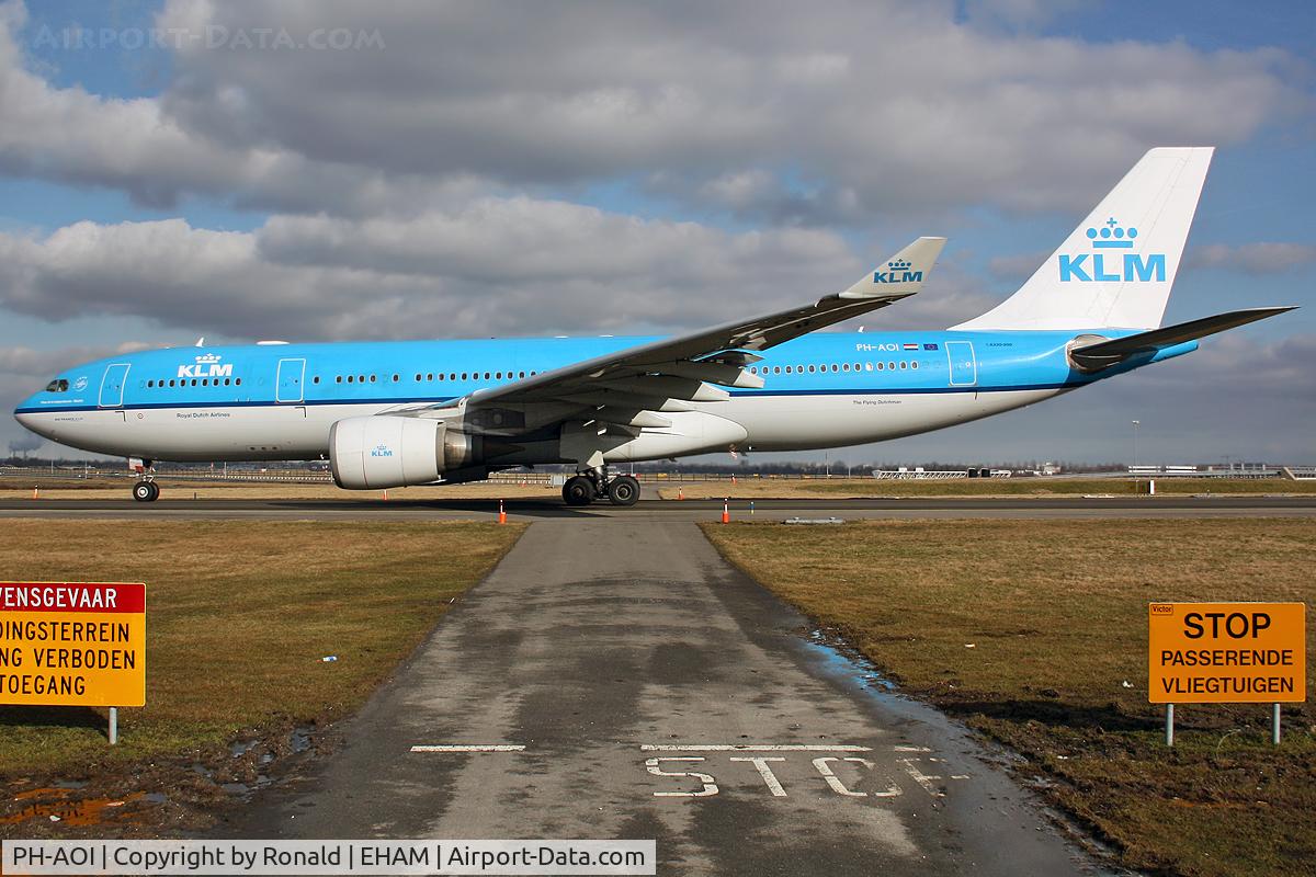 PH-AOI, 2007 Airbus A330-203 C/N 819, at spl