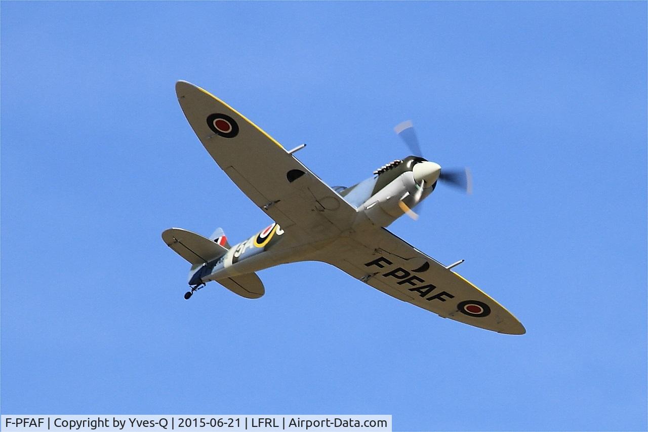 F-PFAF, Supermarine Aircraft Spitfire Mk.26B C/N 80, Supermarine Spitfire Mk.26B Replica, Static display, Lanvéoc-Poulmic Naval Air Base (LFRL) Open day 2015