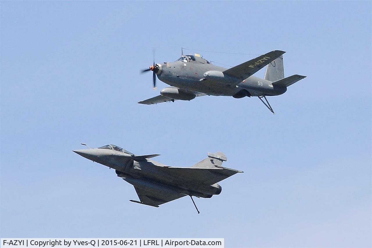 F-AZYI, 1959 Breguet Br.1050 Alize C/N 59, Breguet Br.1050 Alize, On display, Lanvéoc-Poulmic (LFRL) Open day 2015