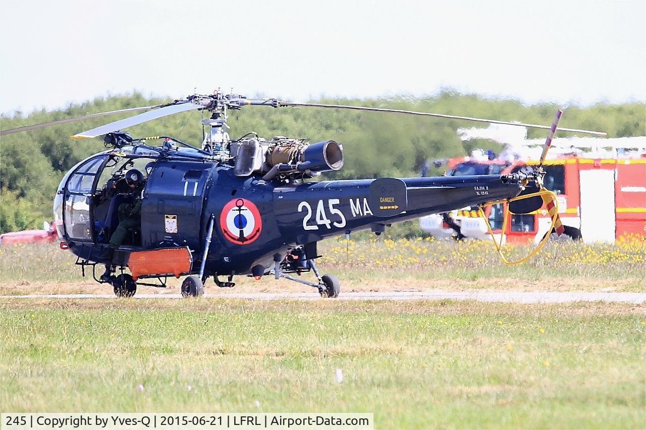 245, Sud Aviation SA-316B Alouette III C/N 1245, Sud Aviation SA-316B Alouette III, Lanvéoc-Poulmic Naval Air Base (LFRL) Open day 2015