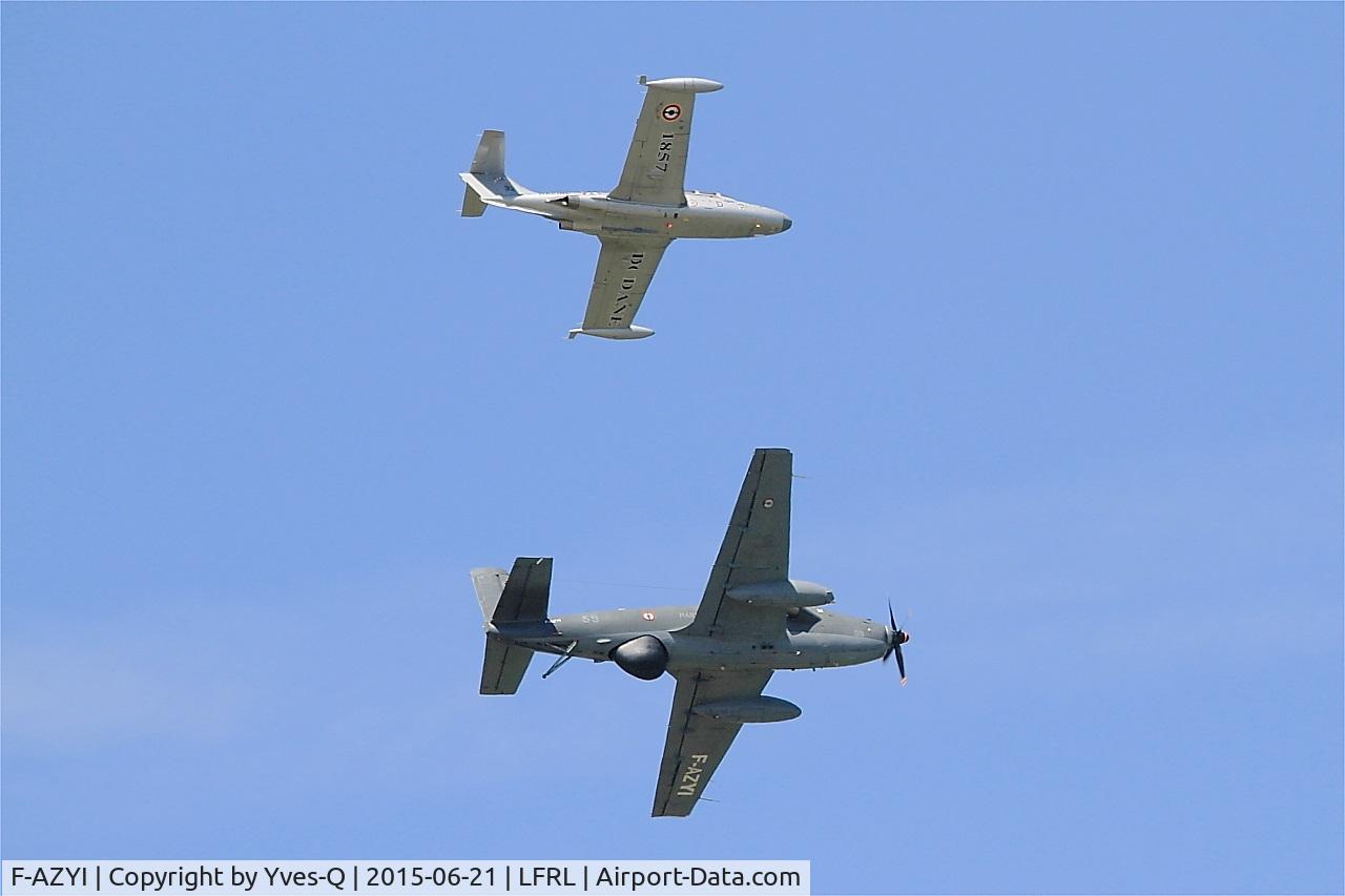 F-AZYI, 1959 Breguet Br.1050 Alize C/N 59, Breguet Br.1050 Alize, On display, Lanvéoc-Poulmic (LFRL) Open day 2015