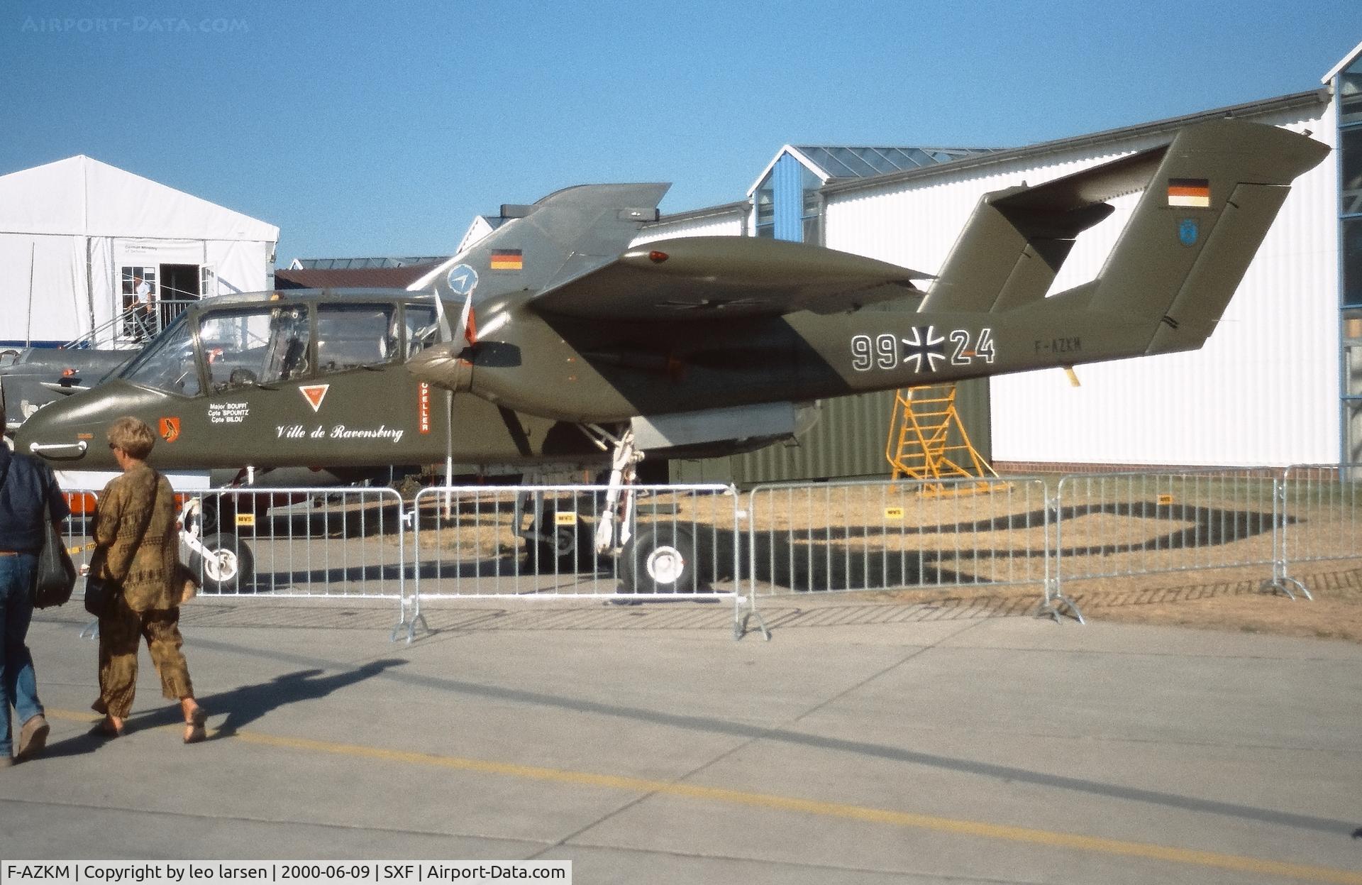 F-AZKM, 1971 North American OV-10B Bronco C/N 338-9 (305-65), Berlin ILA 9.6.2000