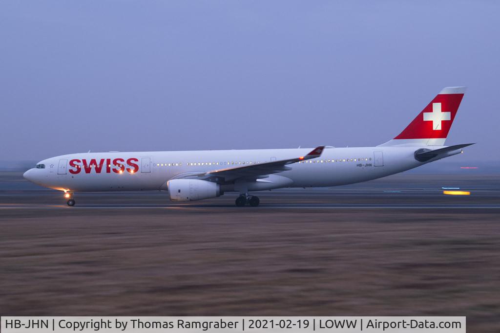 HB-JHN, 2013 Airbus A330-343X C/N 1403, Swiss International Airlines Airbus A330-300