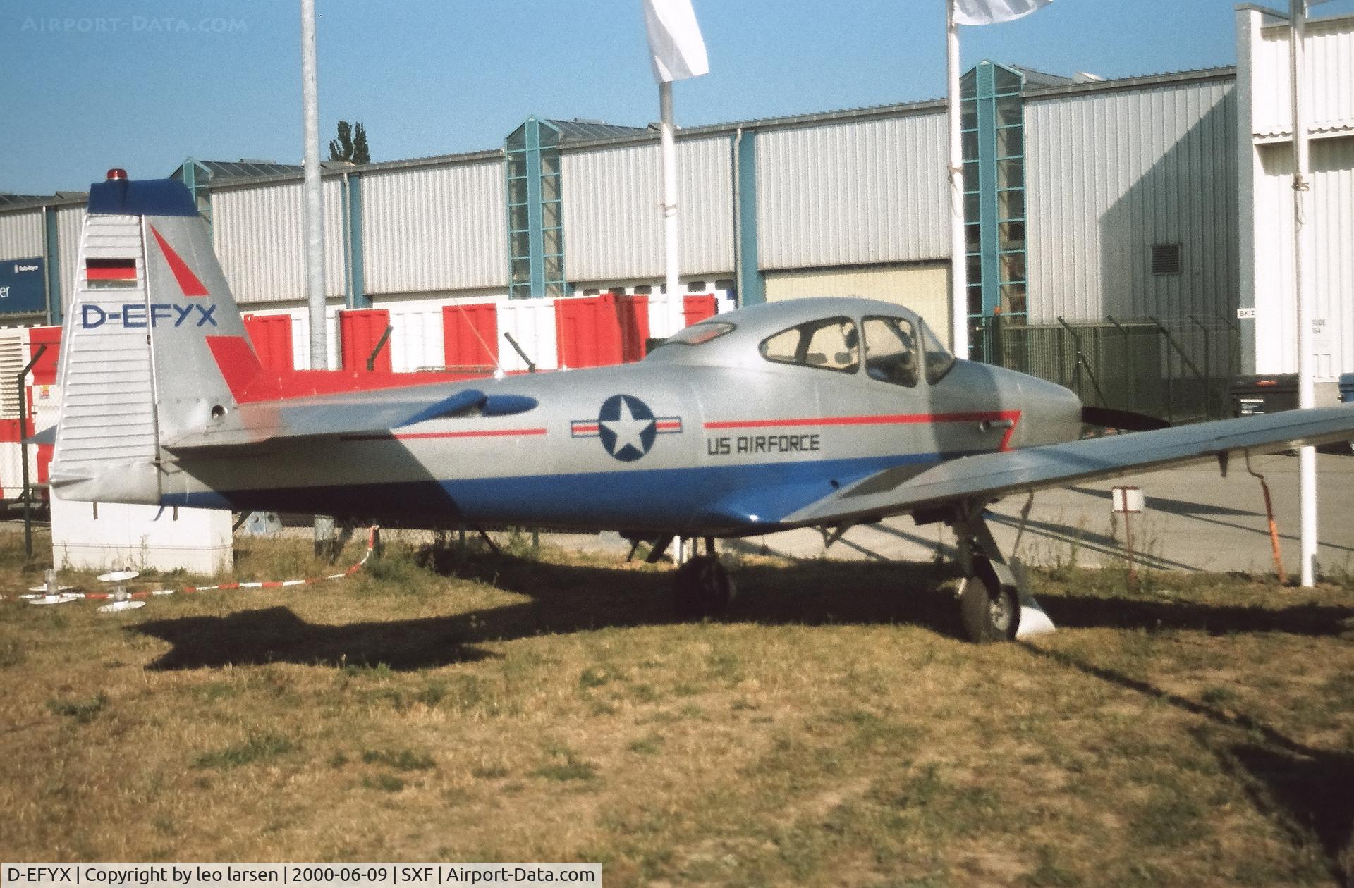 D-EFYX, 1955 Ryan NA-145 Navion C/N NAV-4-1385, Berlin ILA 9.6.2000