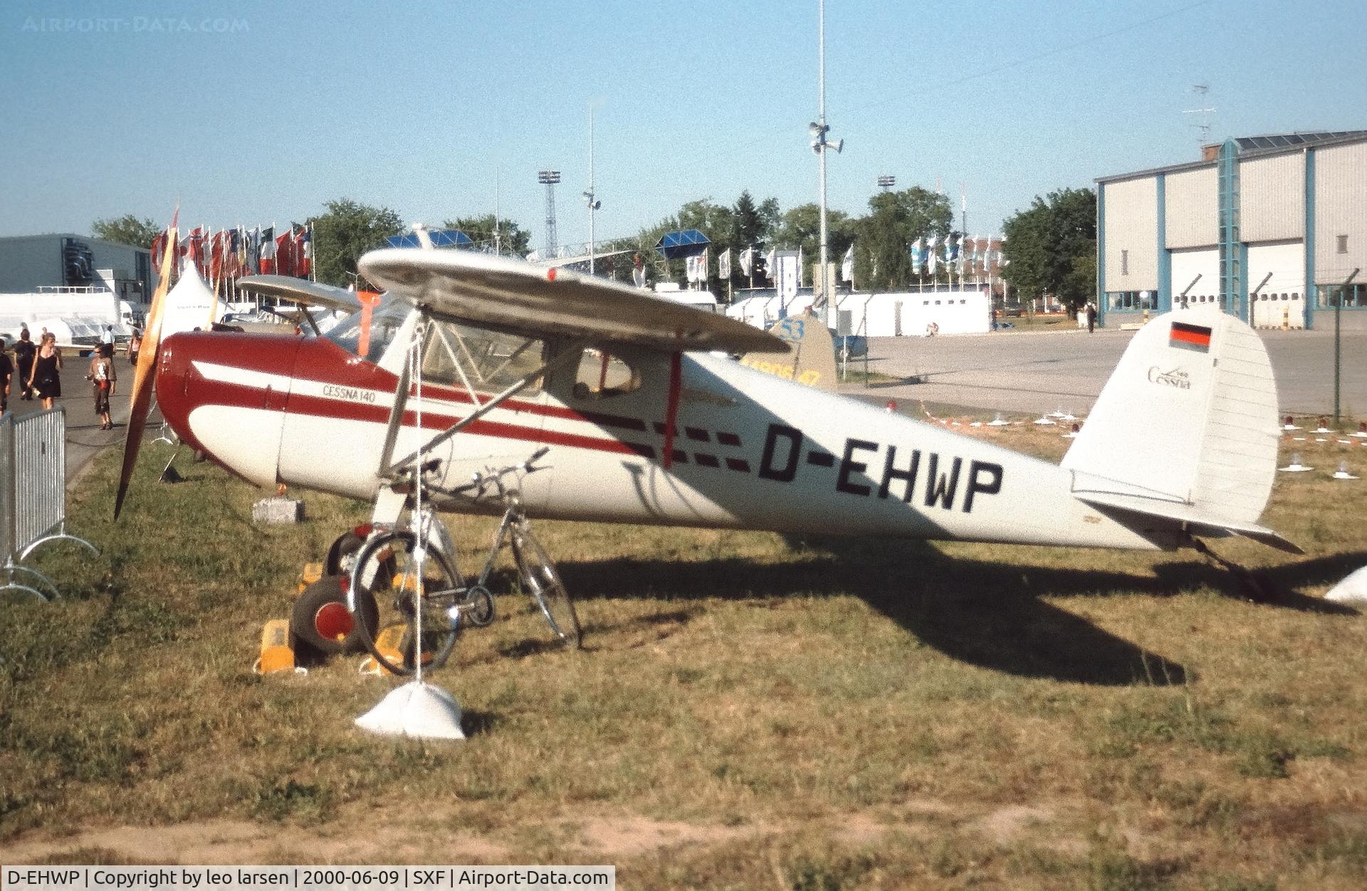 D-EHWP, 1949 Cessna 140 C/N 13721, Berlin ILA 9.6.2000