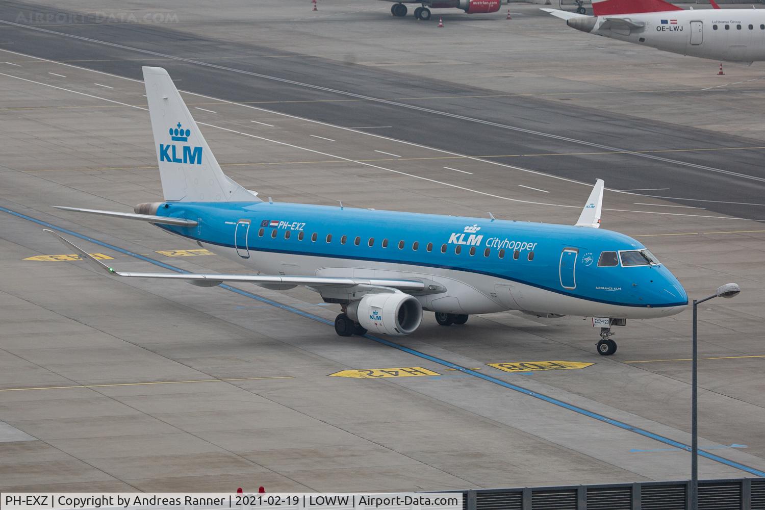 PH-EXZ, 2018 Embraer 175STD (ERJ-170-200) C/N 17000723, KLM cityhopper ERJ-175