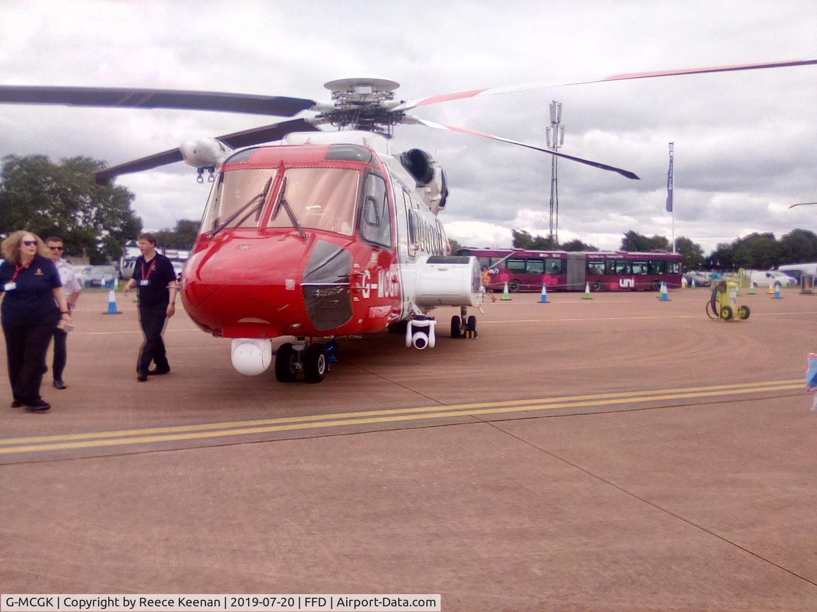 G-MCGK, 2014 Sikorsky S-92A C/N 920251, RIAT 2019