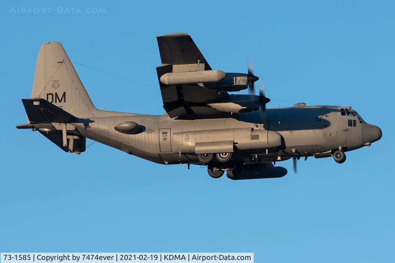 73-1585, 1973 Lockheed EC-130H Compass Call C/N 382-4547, ZAPPER51