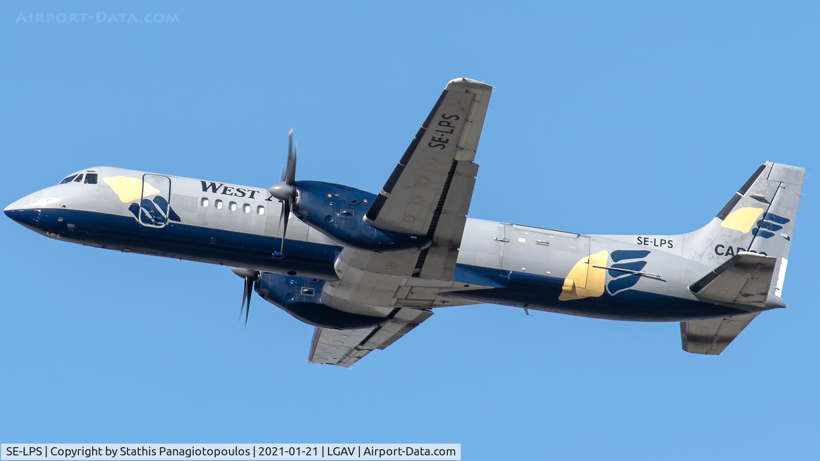 SE-LPS, 1991 British Aerospace ATP C/N 2043, Take off from RWY 21L Athens International Airport