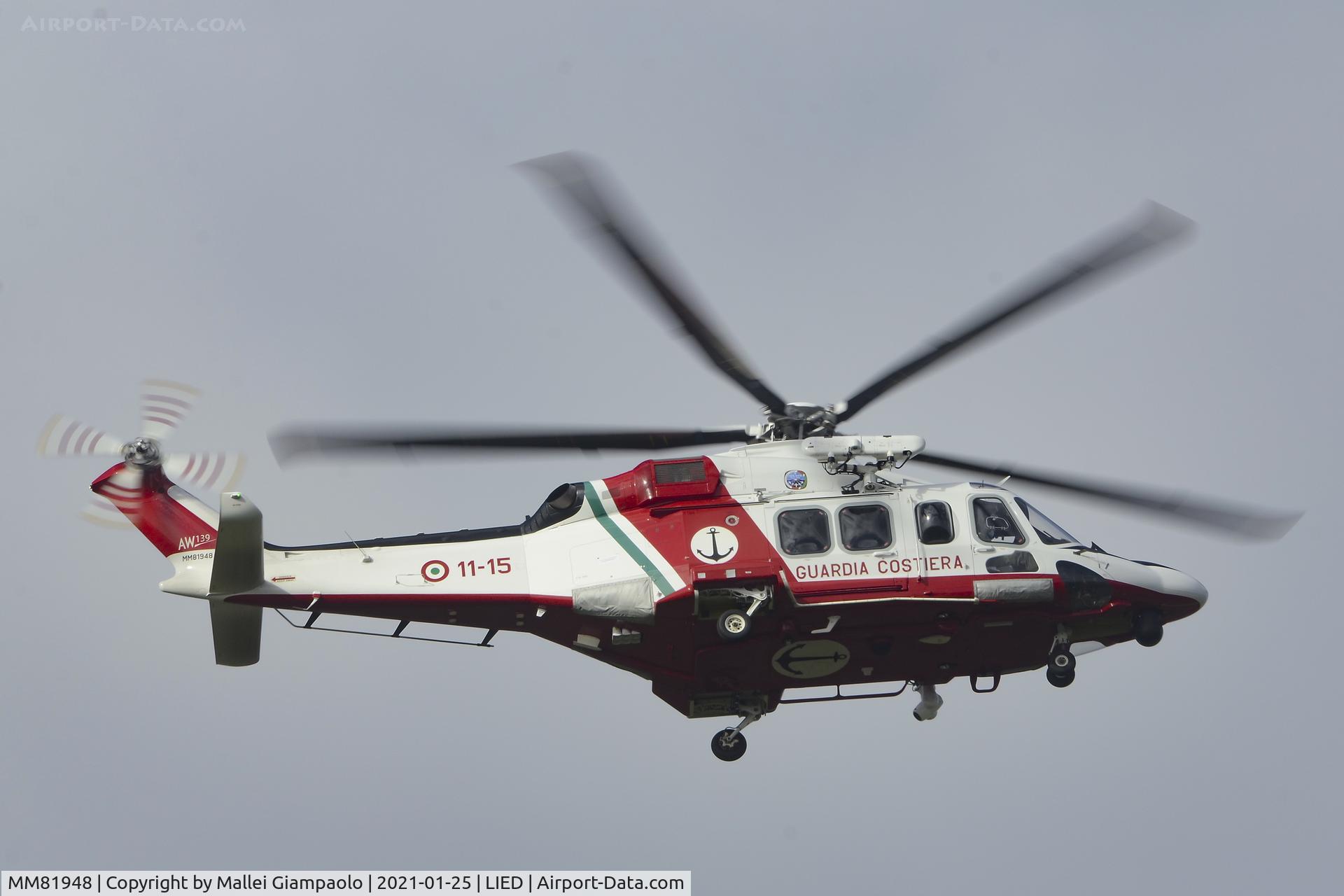 MM81948, AgustaWestland AW-139CP Nemo C/N 31821, MM81948