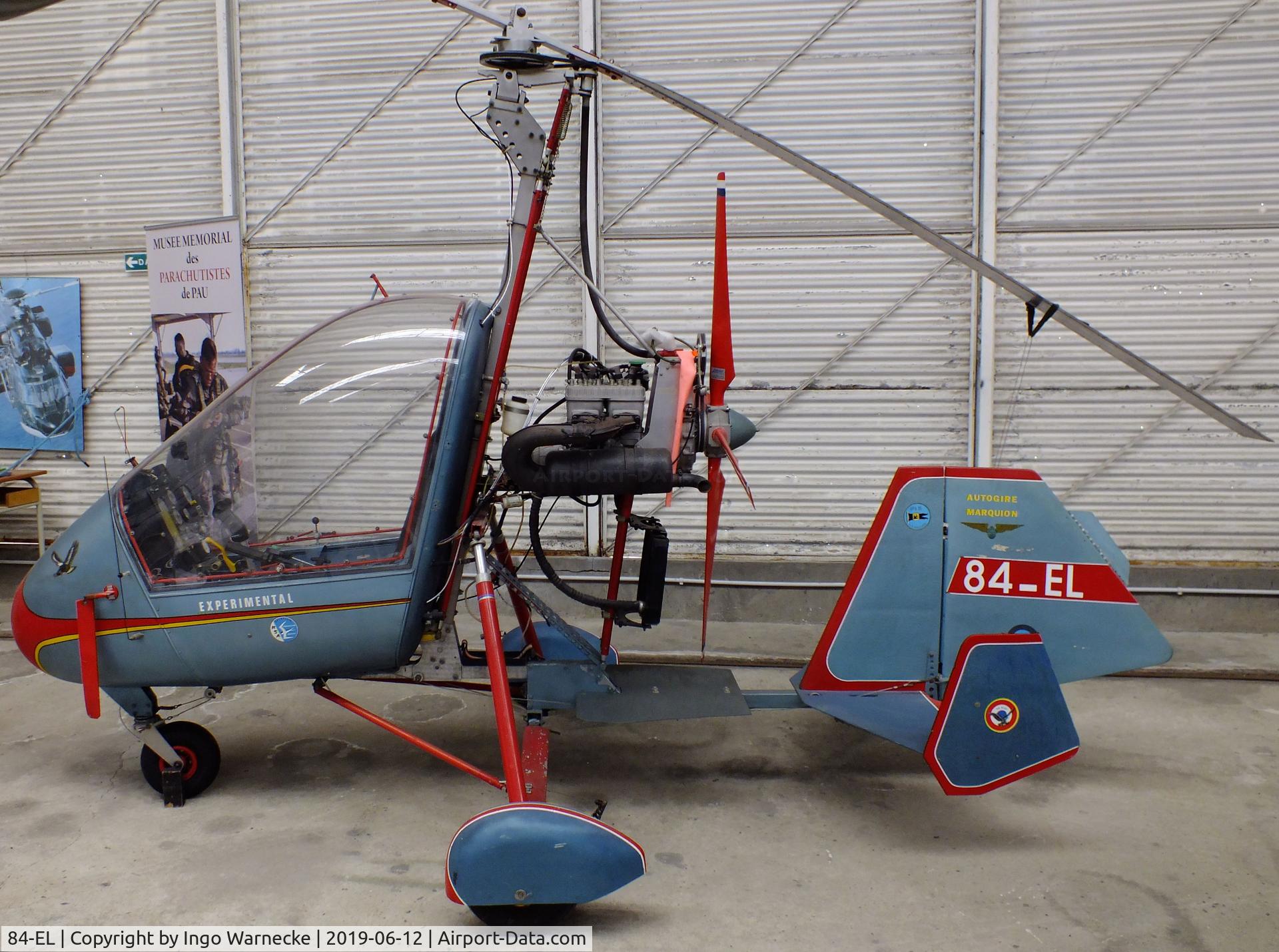 84-EL, Roger Marquion RM-02 C/N 01, Roger Marquion RM-02 at the Musee de l'ALAT et de l'Helicoptere, Dax