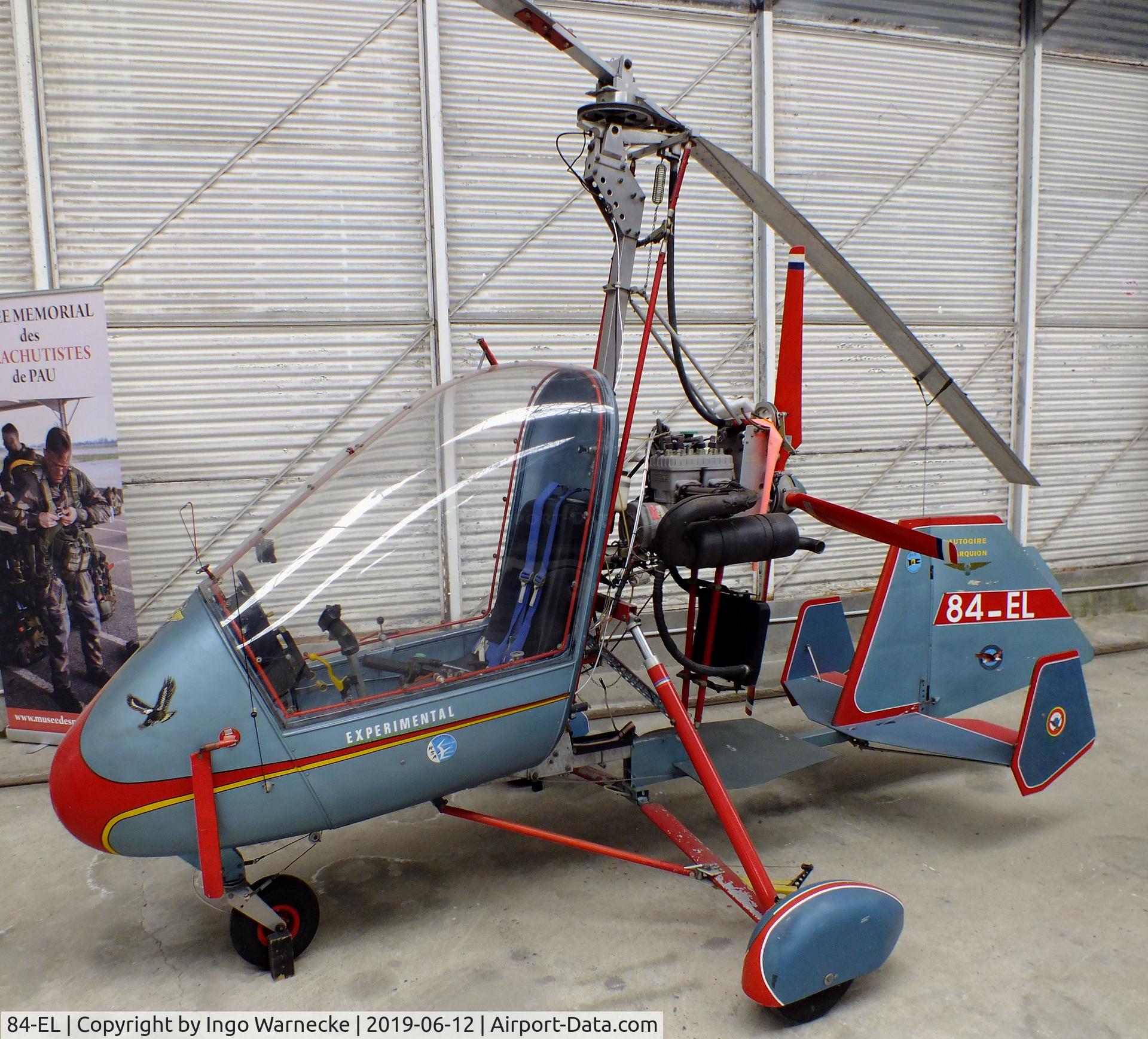 84-EL, Roger Marquion RM-02 C/N 01, Roger Marquion RM-02 at the Musee de l'ALAT et de l'Helicoptere, Dax