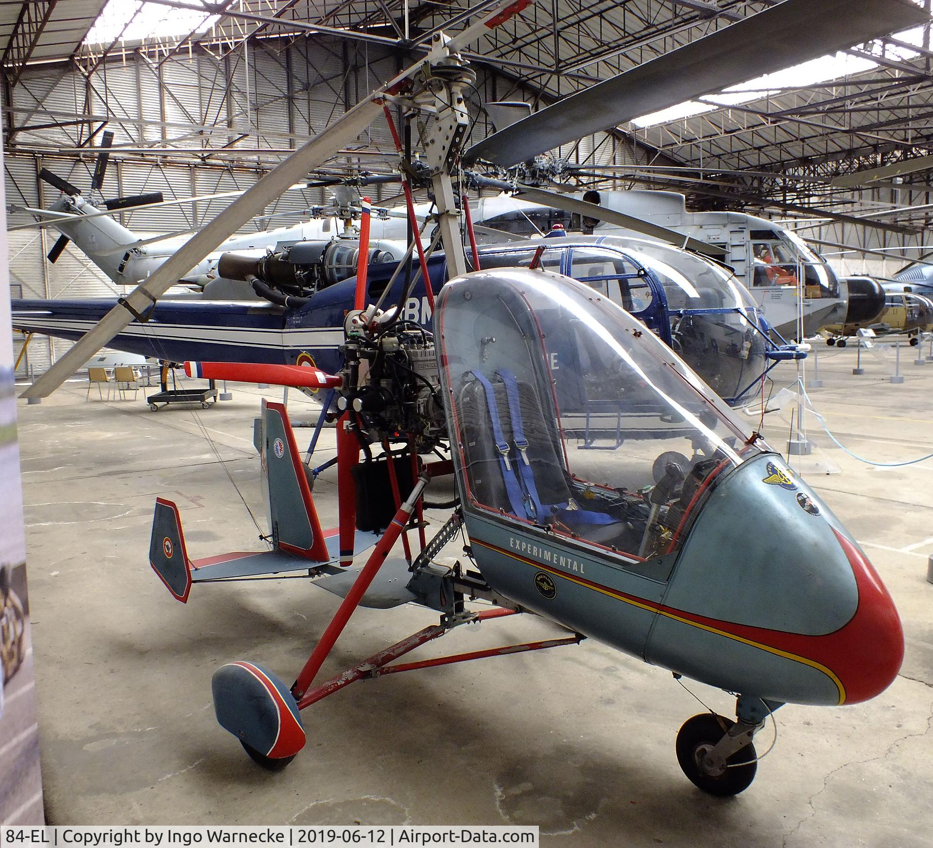 84-EL, Roger Marquion RM-02 C/N 01, Roger Marquion RM-02 at the Musee de l'ALAT et de l'Helicoptere, Dax