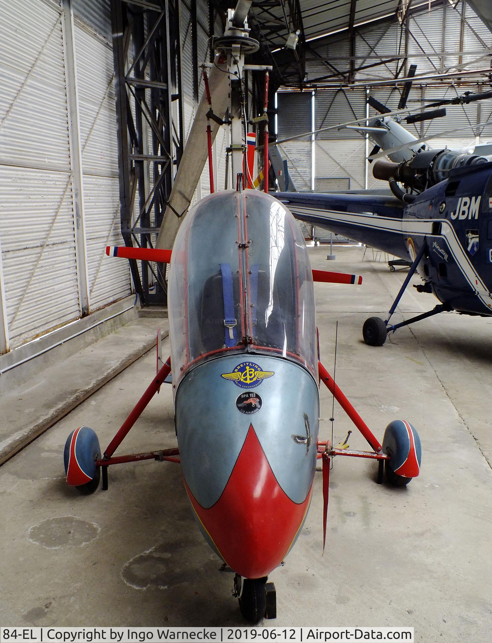 84-EL, Roger Marquion RM-02 C/N 01, Roger Marquion RM-02 at the Musee de l'ALAT et de l'Helicoptere, Dax