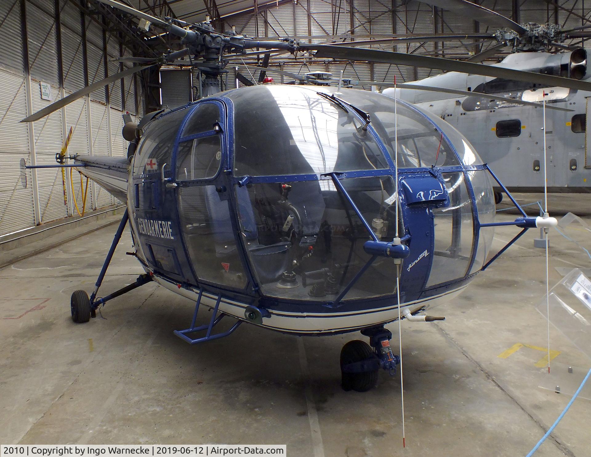 2010, Sud Aviation SA-319B Alouette III C/N 2010, Sud Aviation SA.319B Alouette III at the Musee de l'ALAT et de l'Helicoptere, Dax
