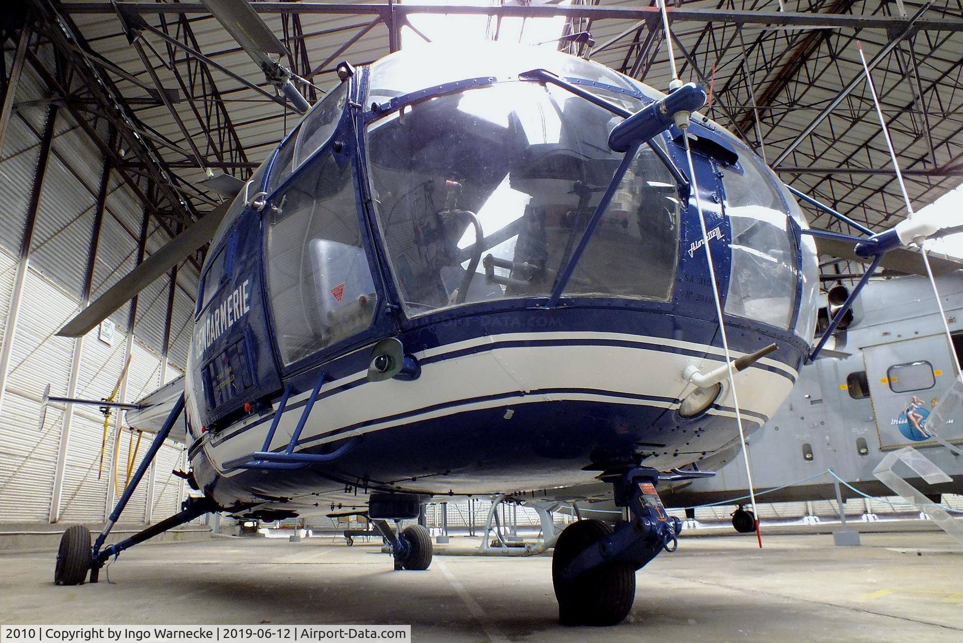 2010, Sud Aviation SA-319B Alouette III C/N 2010, Sud Aviation SA.319B Alouette III at the Musee de l'ALAT et de l'Helicoptere, Dax
