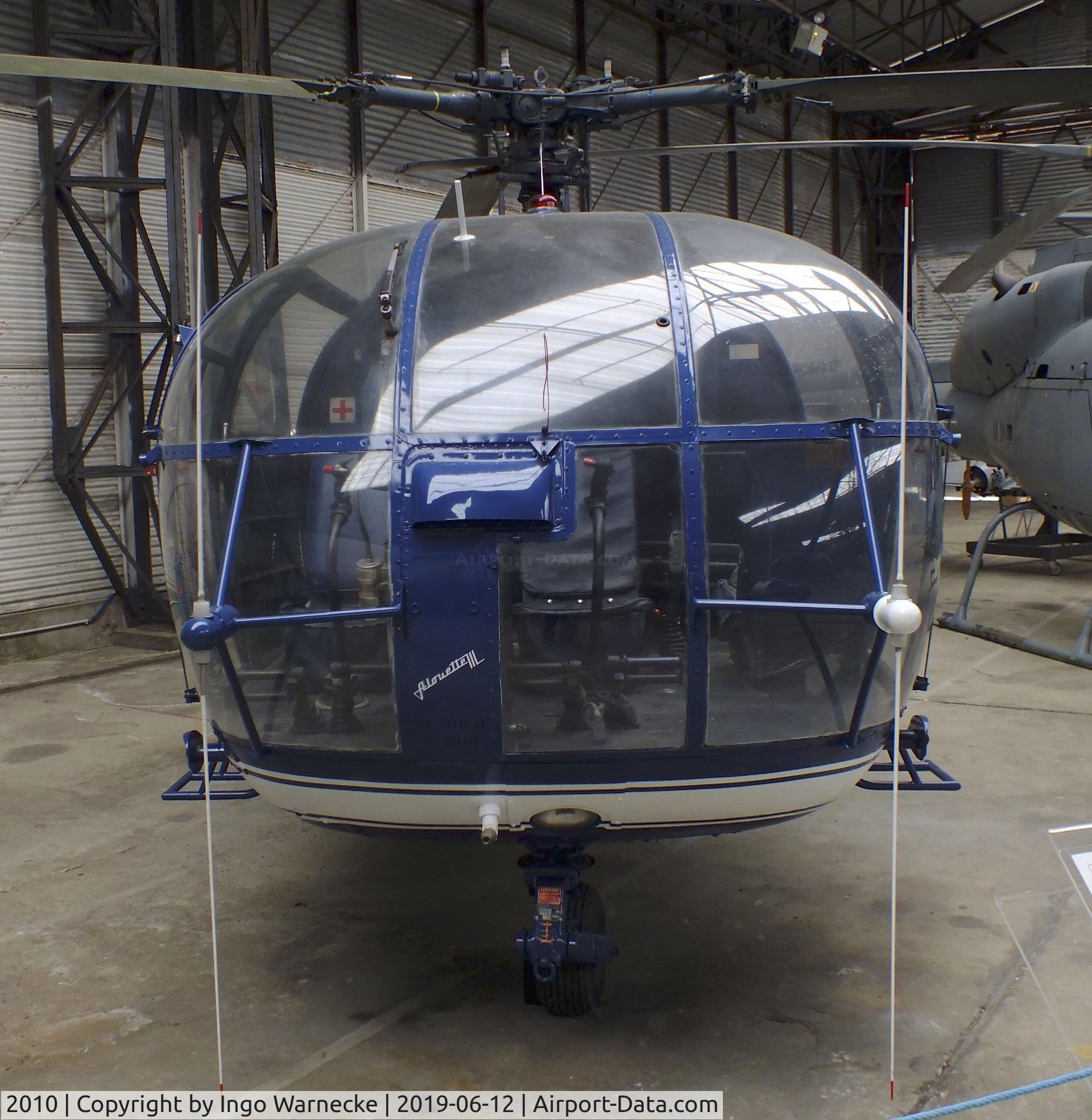 2010, Sud Aviation SA-319B Alouette III C/N 2010, Sud Aviation SA.319B Alouette III at the Musee de l'ALAT et de l'Helicoptere, Dax