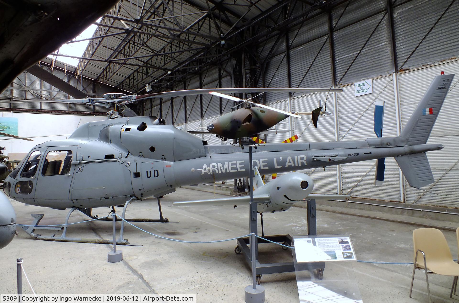 5309, Aerospatiale AS-355F-1 Ecureuil 2 C/N 5309, Aerospatiale AS.355F-1 Ecureuil 2 at the Musee de l'ALAT et de l'Helicoptere, Dax