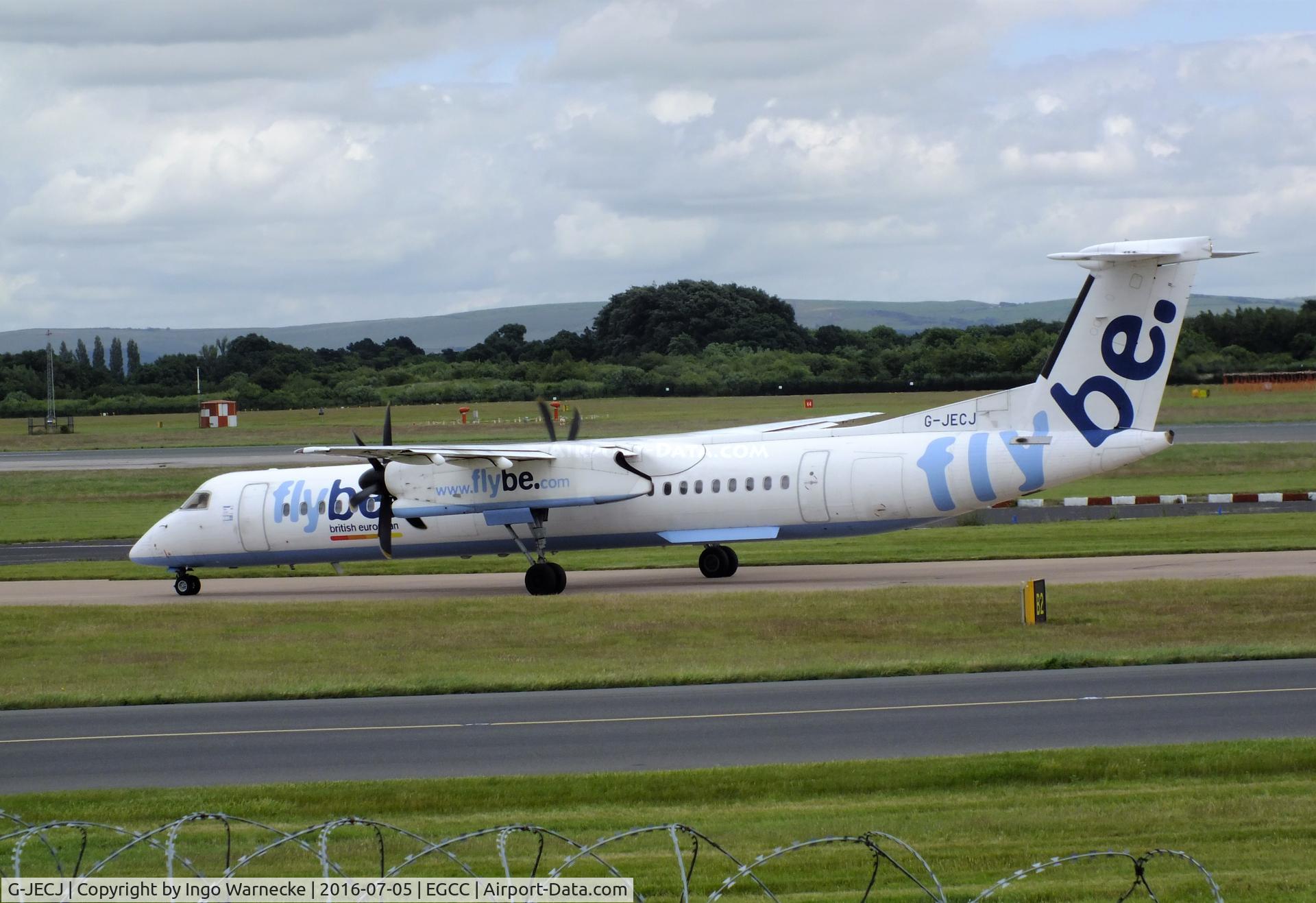 G-JECJ, 2005 De Havilland Canada DHC-8-402Q Dash 8 C/N 4110, De Havilland Canada DHC-8-402Q (Dash 8) of flybe at Manchester airport