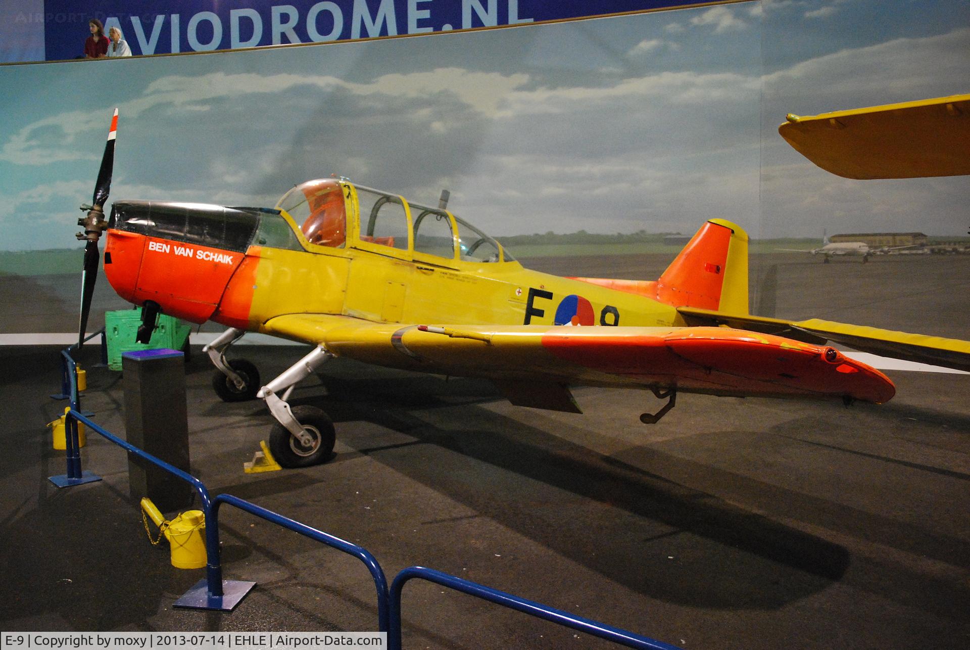 E-9, 1950 Fokker S-11-1 C/N 6200, Fokker S-11-1 Instructor at the Aviodome, Lelystad, Netherlands.
Ex PH-HOS
