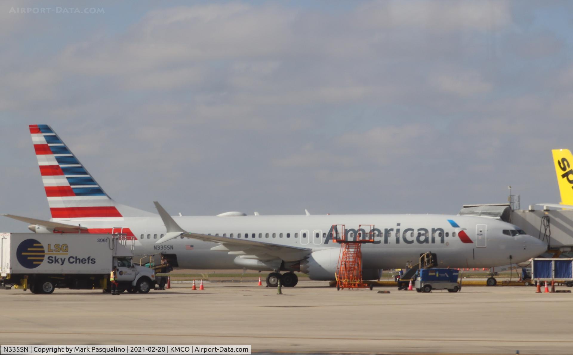 N335SN, 2019 Boeing 737-8 MAX C/N 44481, Boeing 737-8 MAX