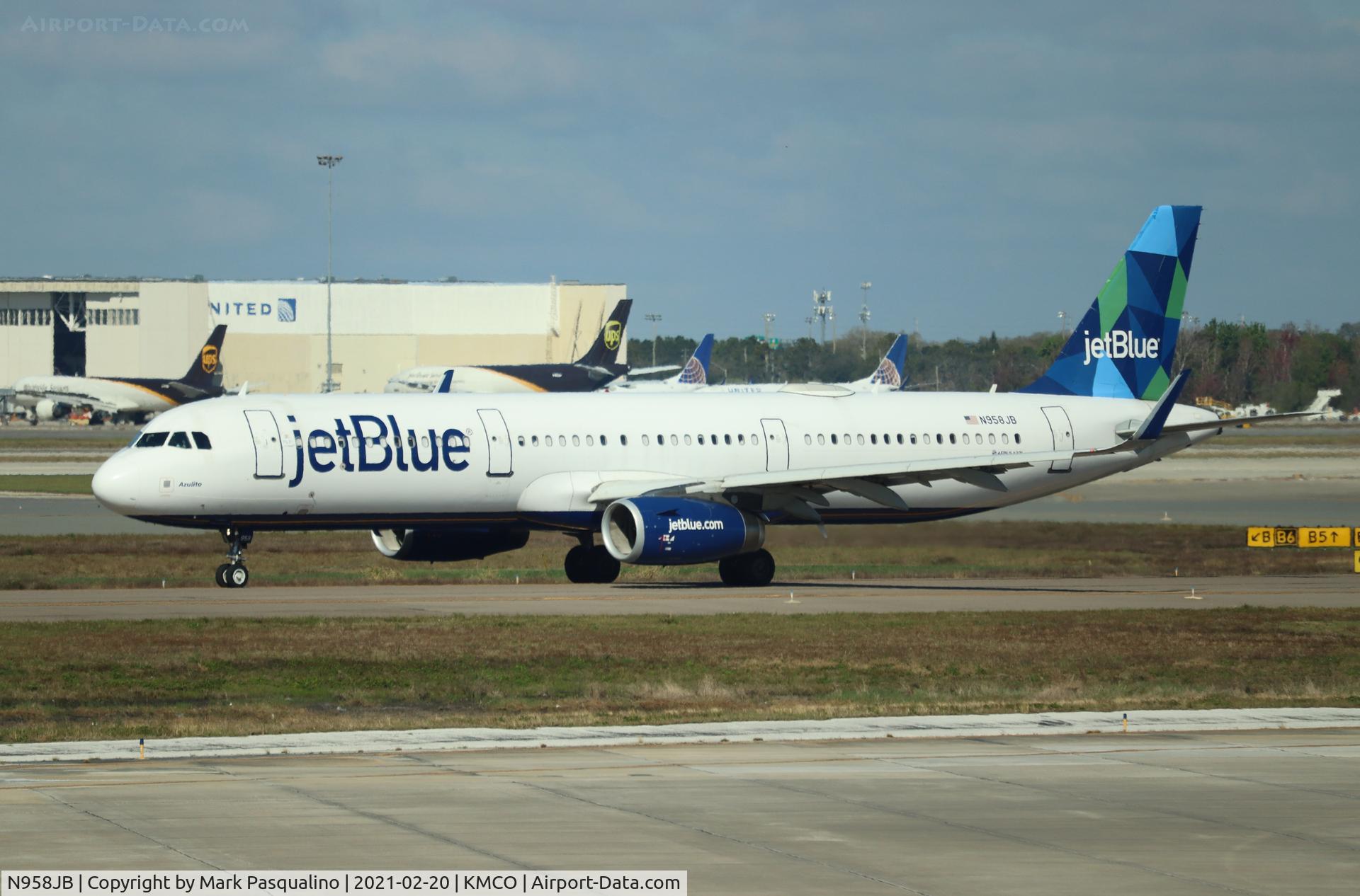 N958JB, 2015 Airbus A321-231 C/N 6859, Airbus A321-231