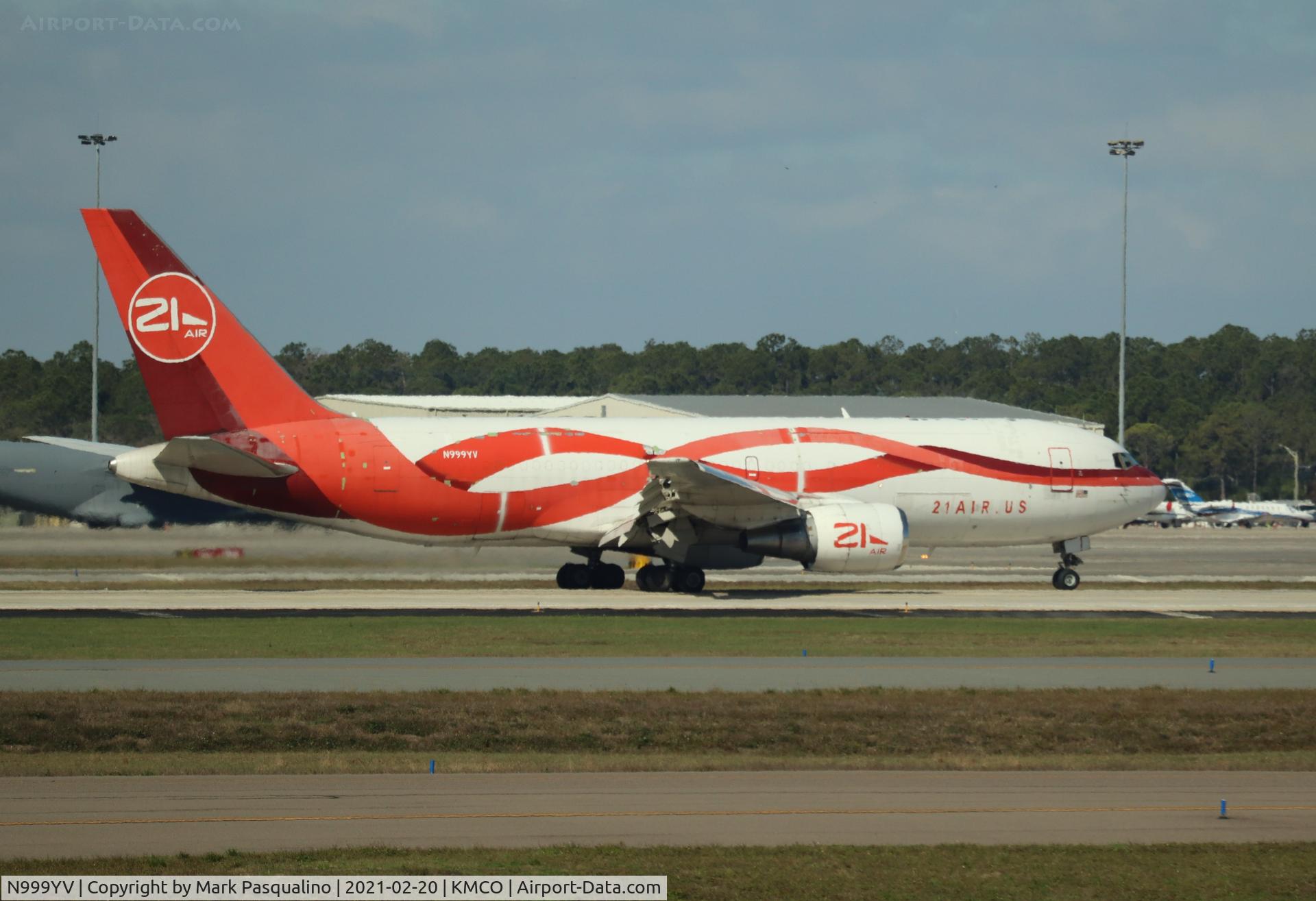 N999YV, 1987 Boeing 767-241 C/N 23801, Boeing 767-241