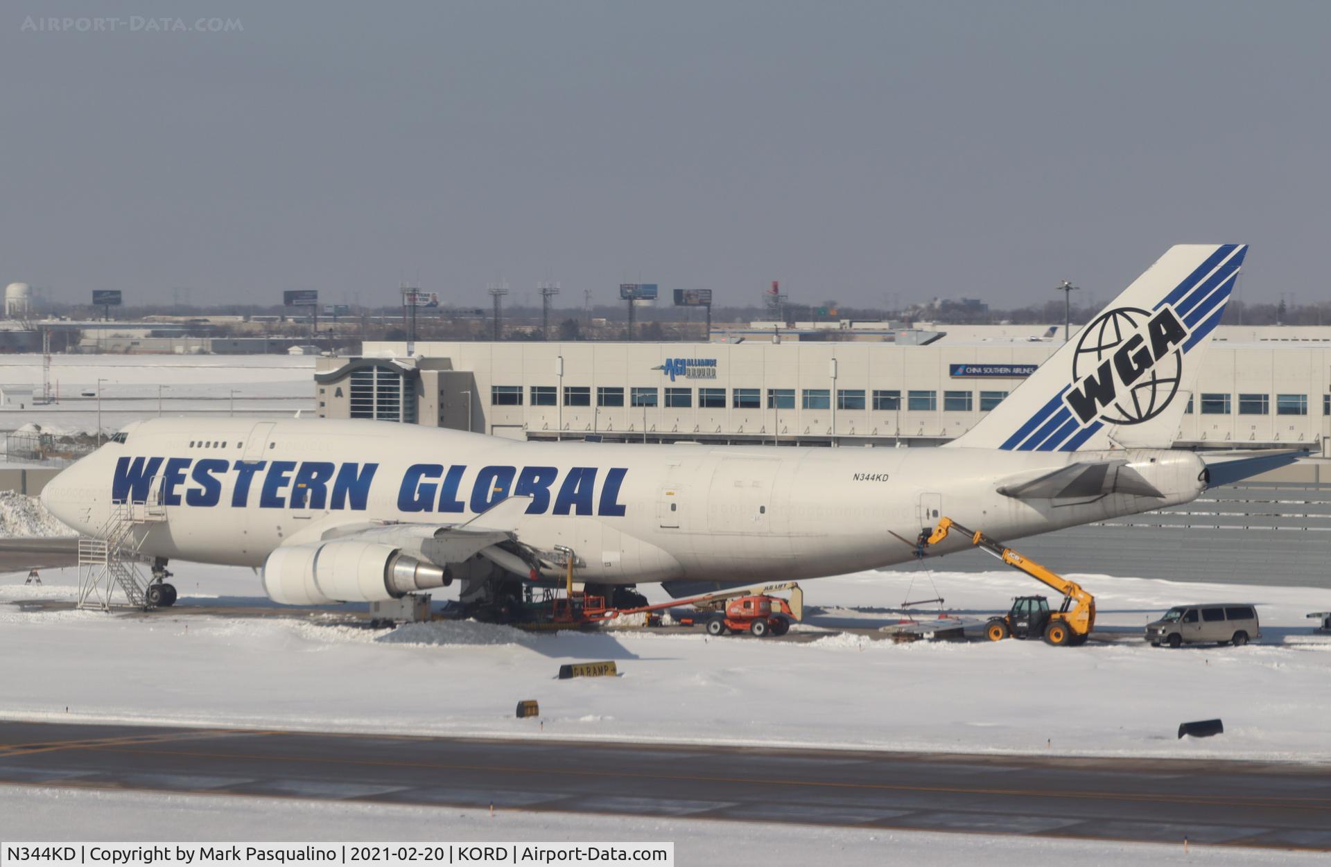 N344KD, 1992 Boeing 747-446BCF C/N 26344, Boeing 747-446BCF