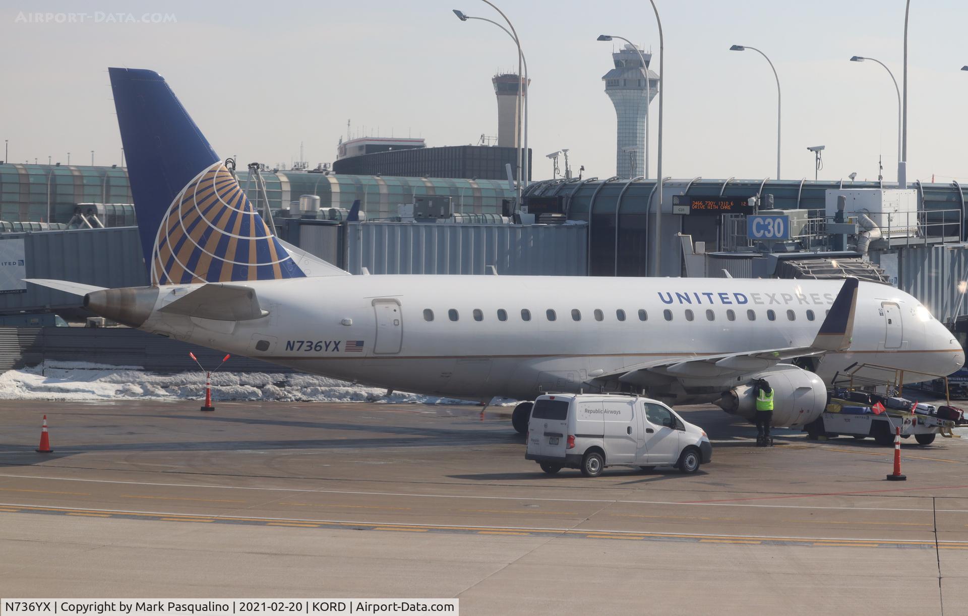 N736YX, 2016 Embraer 170LR (ERJ-170-100LR) C/N 17000541, ERJ-170-200LR